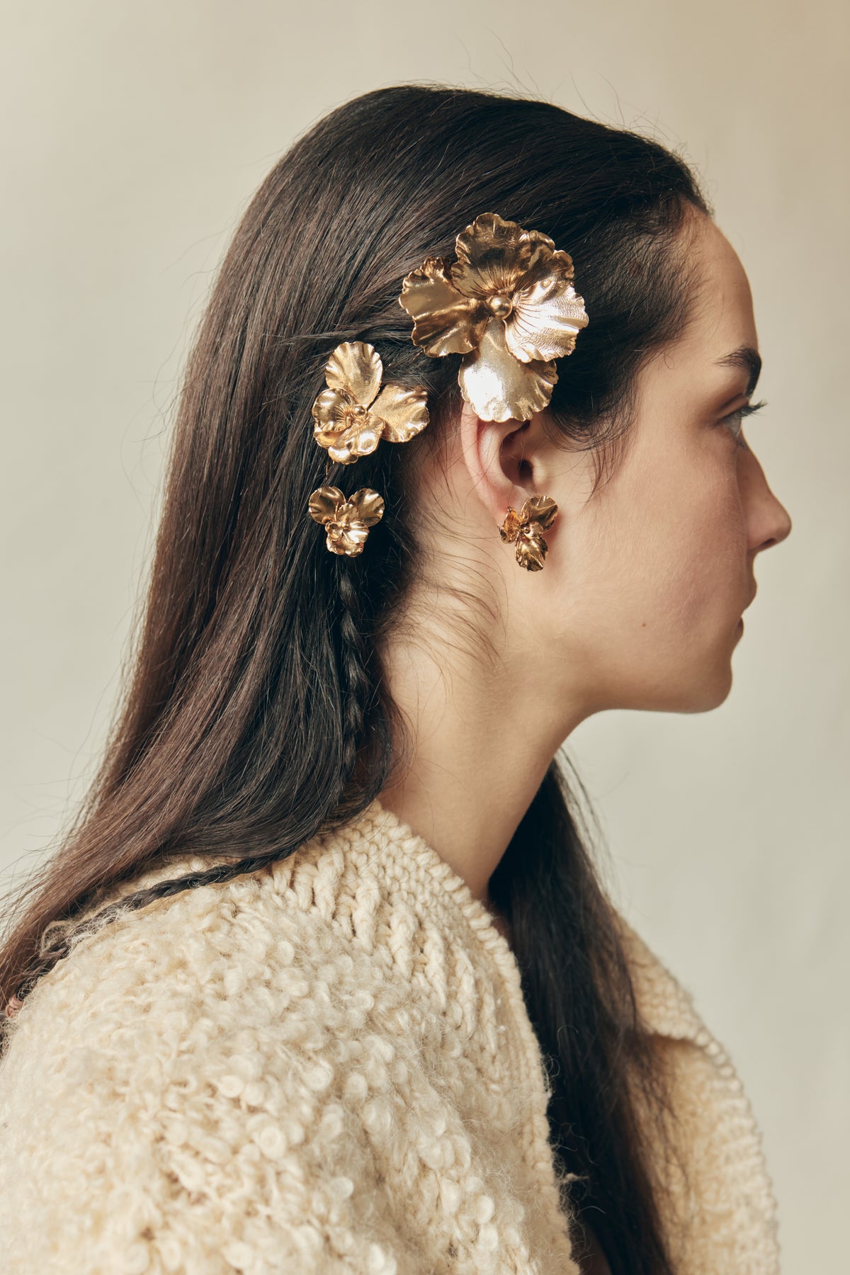 Iris Stud Earrings