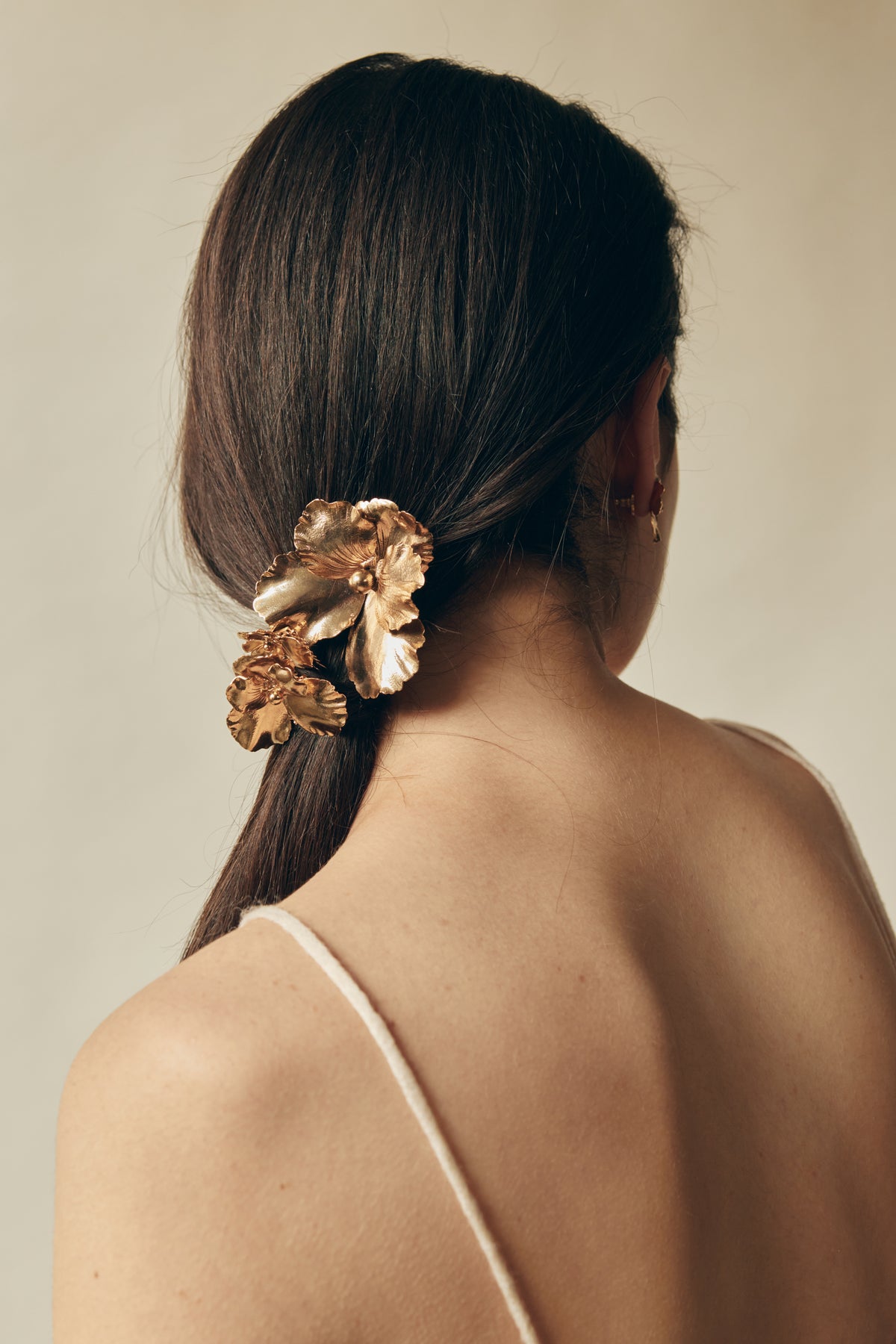 Iris Floral Comb Set of 3