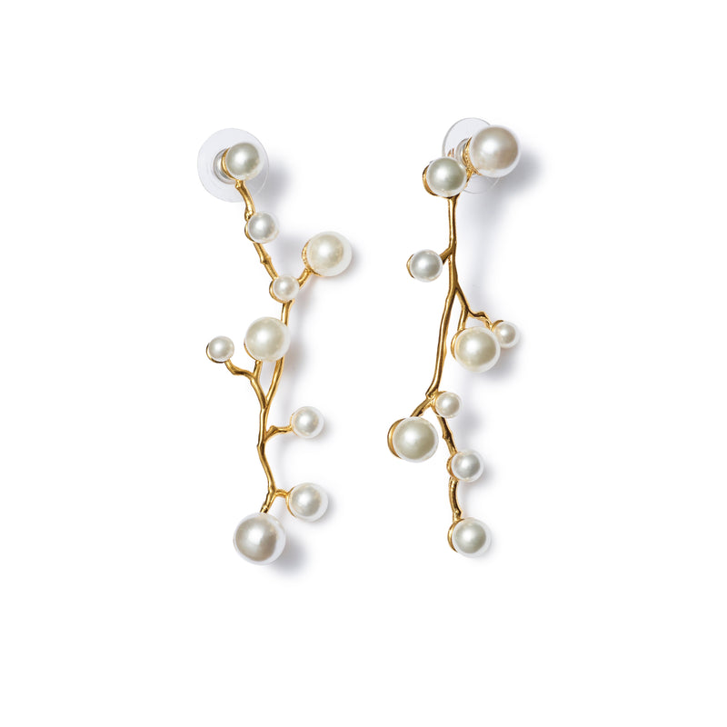 Pearl Forest Earrings