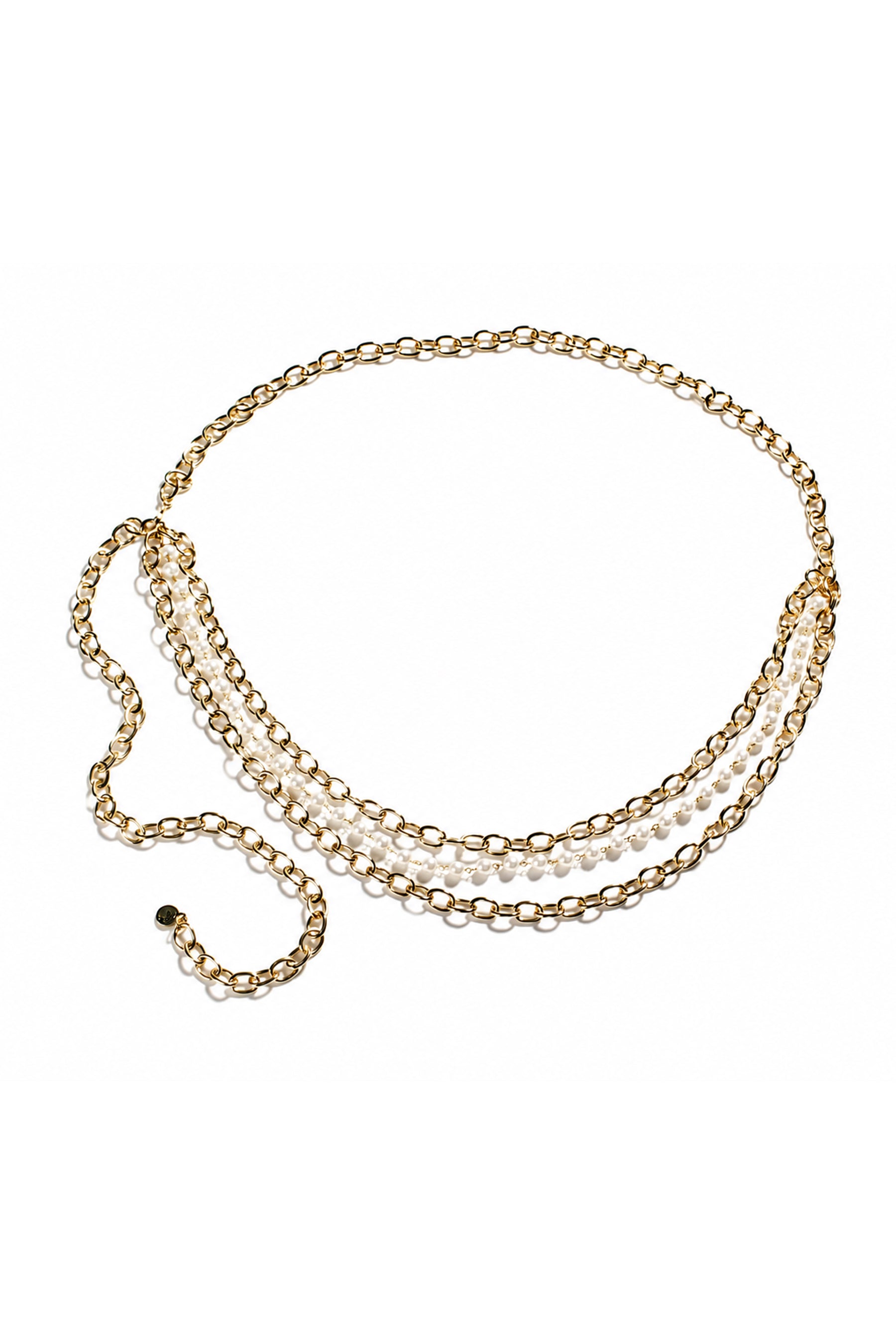 Chain and Pearl Belt