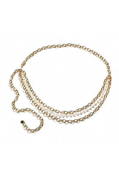Chain and Pearl Belt | LELET NY