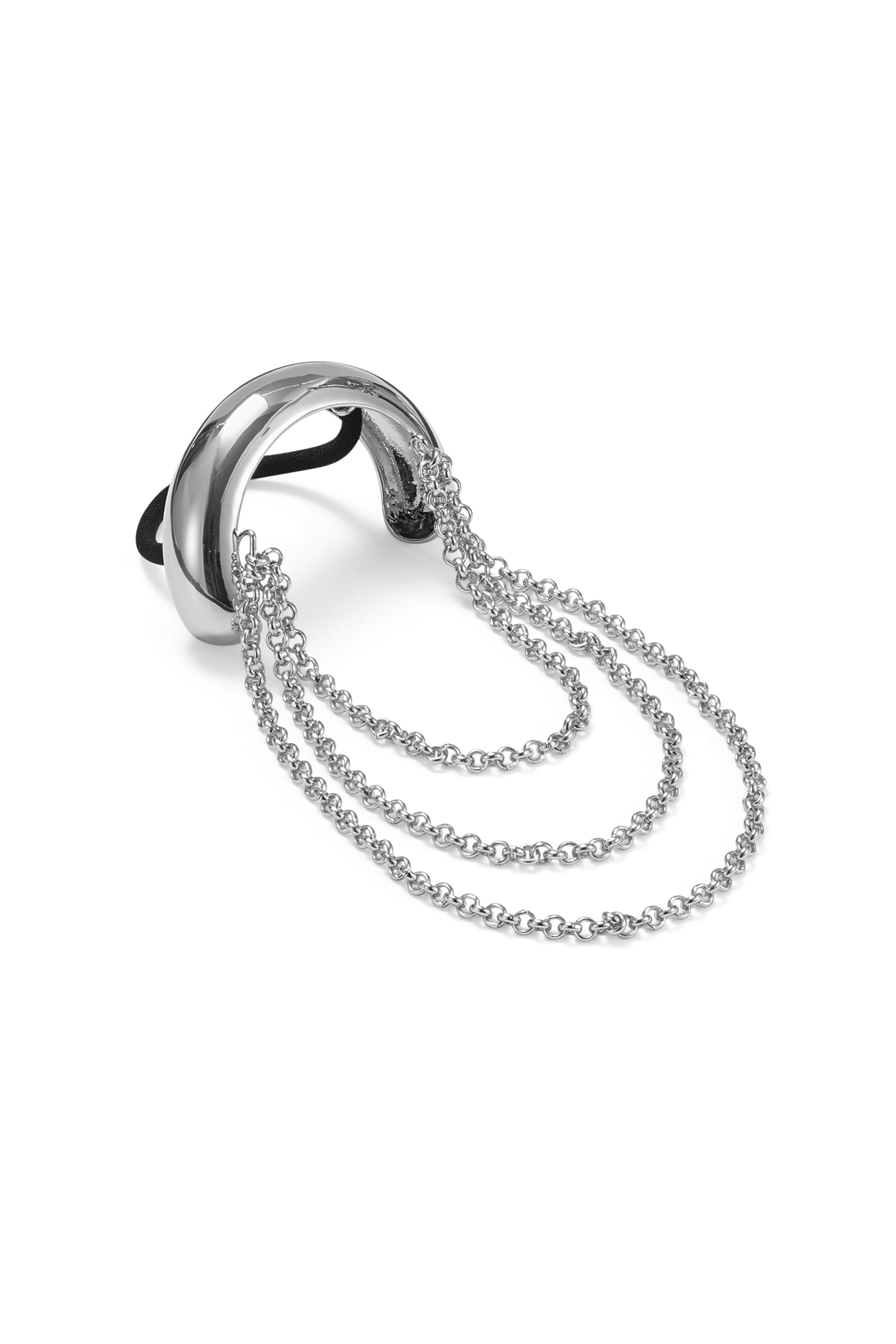 Glossy Arch Chain Pony