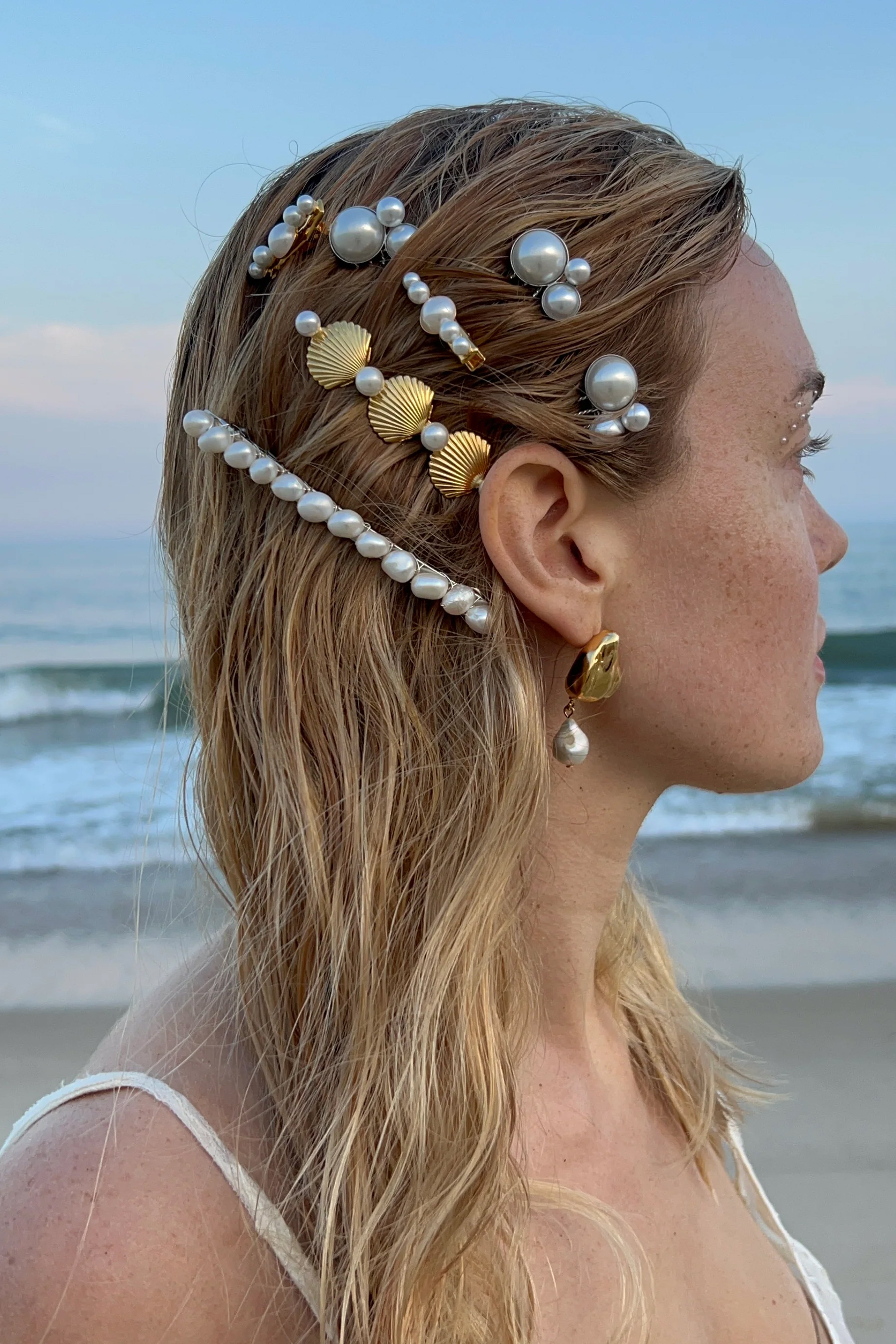 Allison Pearl Comb | Luxury Bridal Hair Accessories | LELET NY
