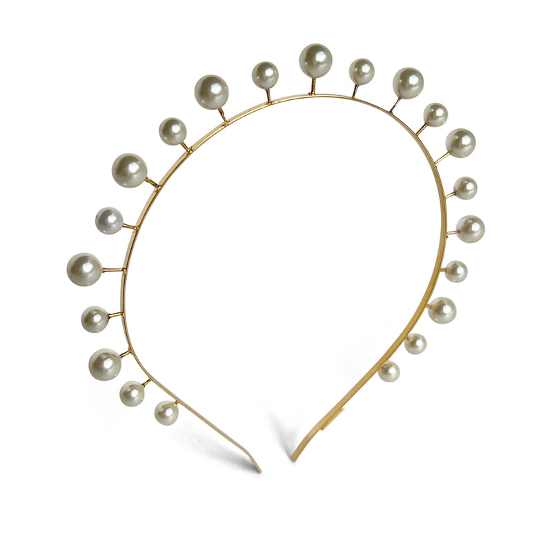 Lunar Petite Pearl Headband