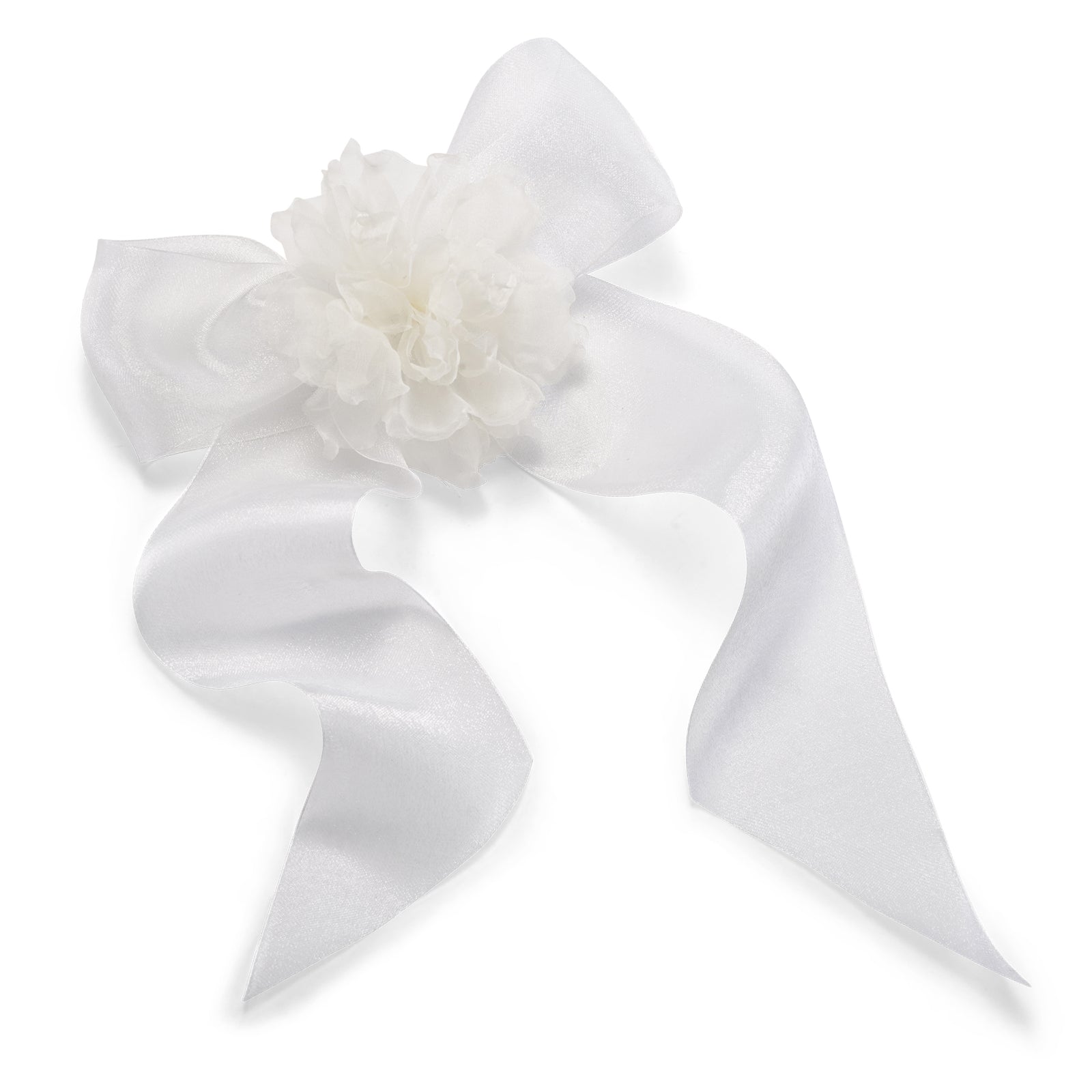 Amy Pearl Bow エイミーパールボウホワイト