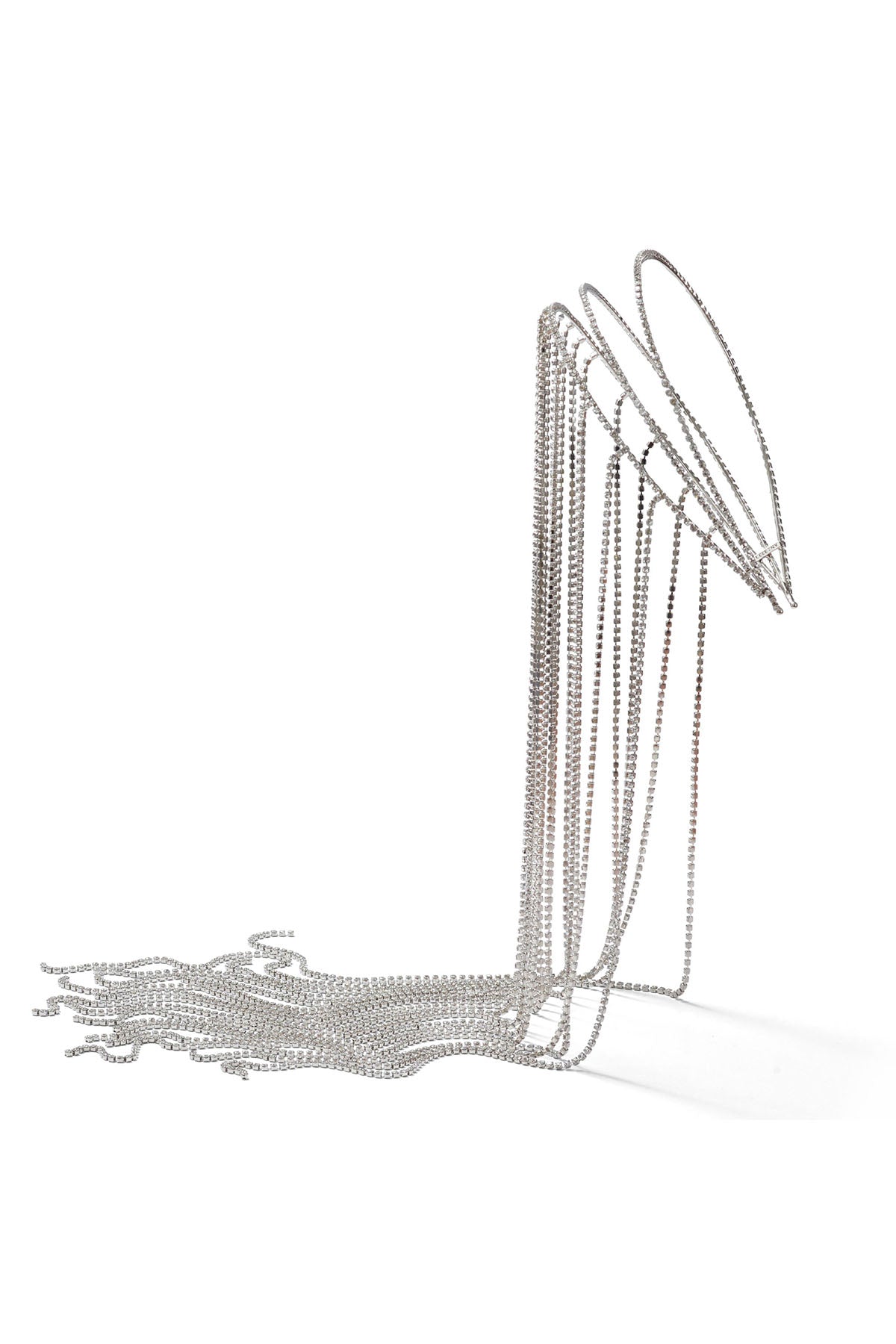 Alaia Crystal Chain Headband | LELET NY
