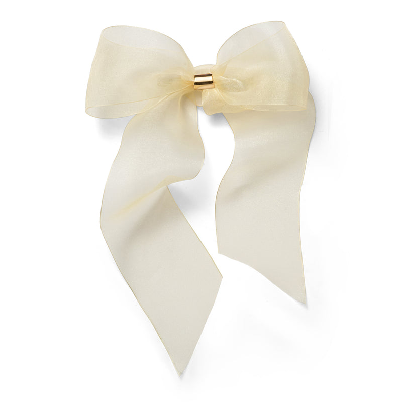 Glossy Amy Bow Barrette