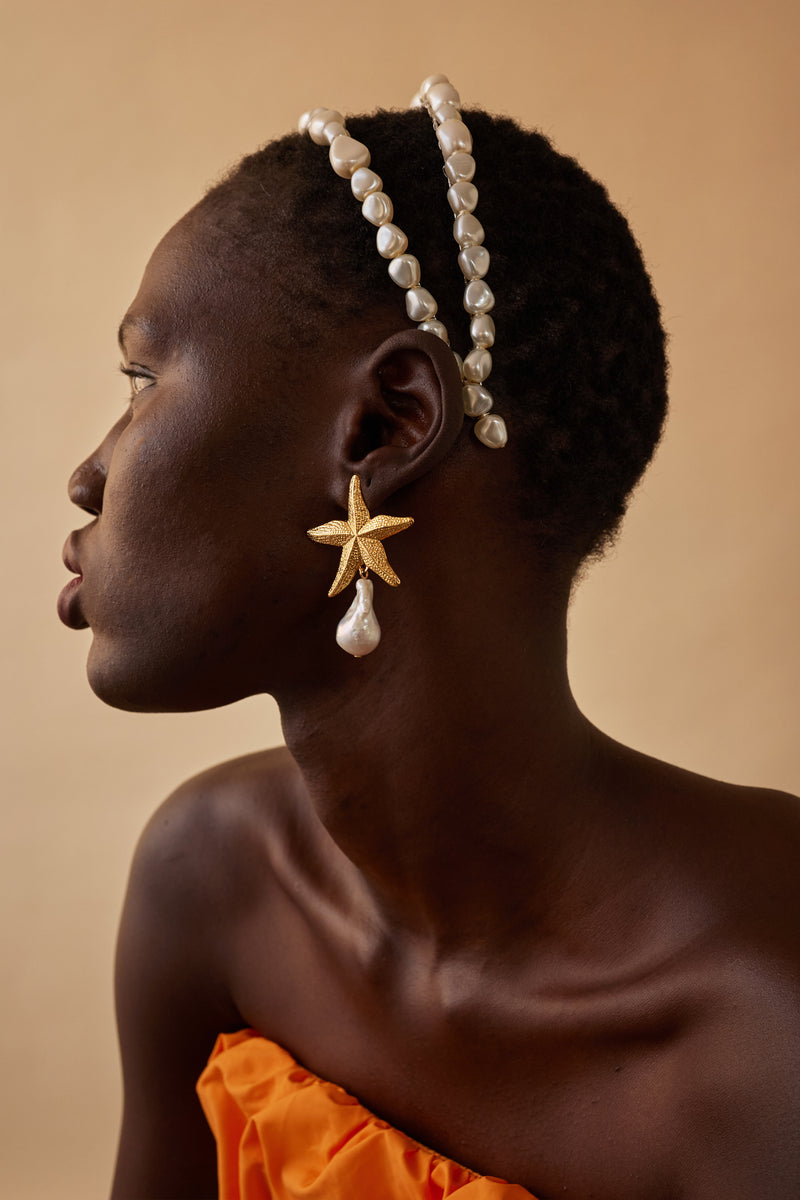 Serena Freshwater Pearl Drop Earrings