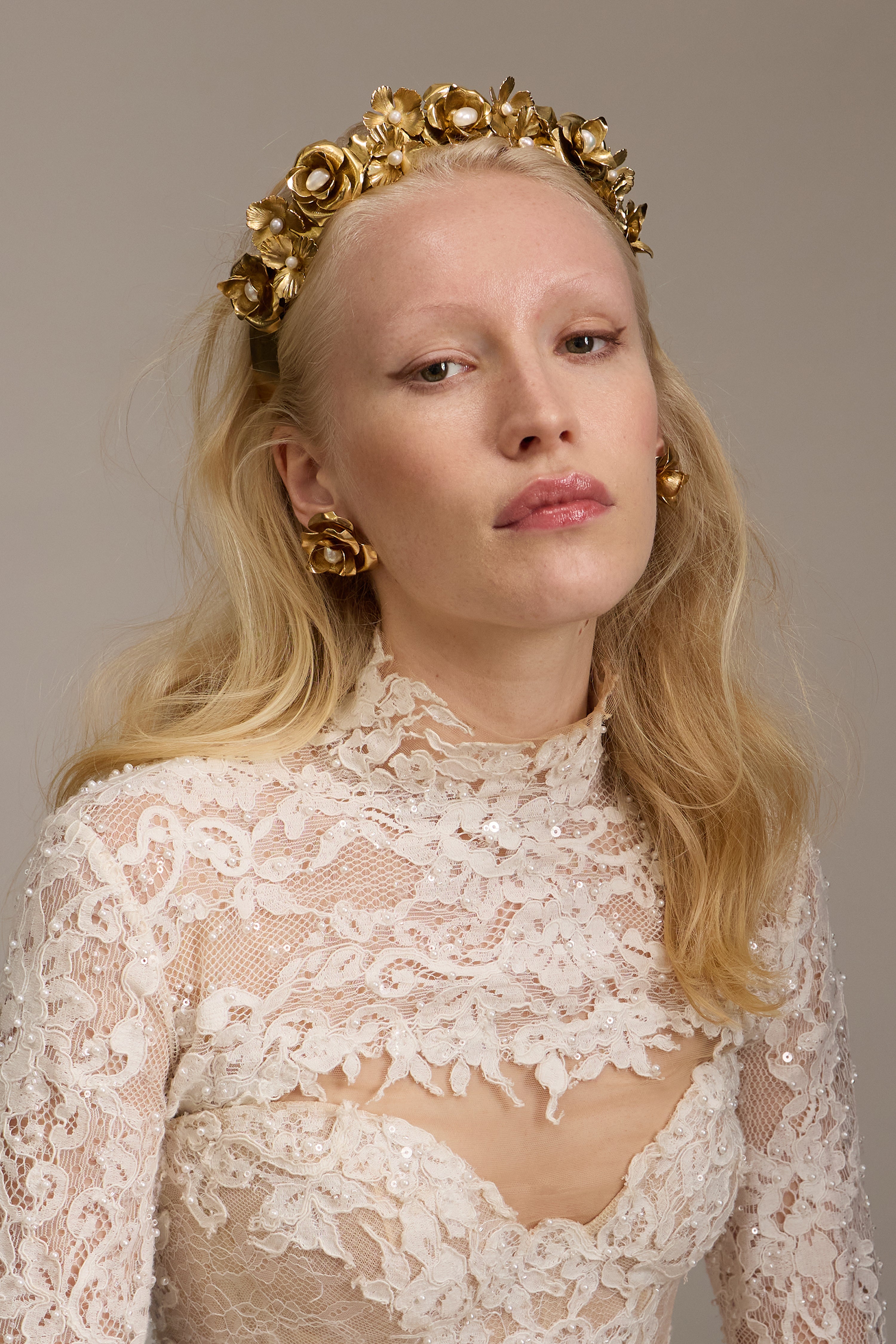 Ivy Freshwater Pearl Crown