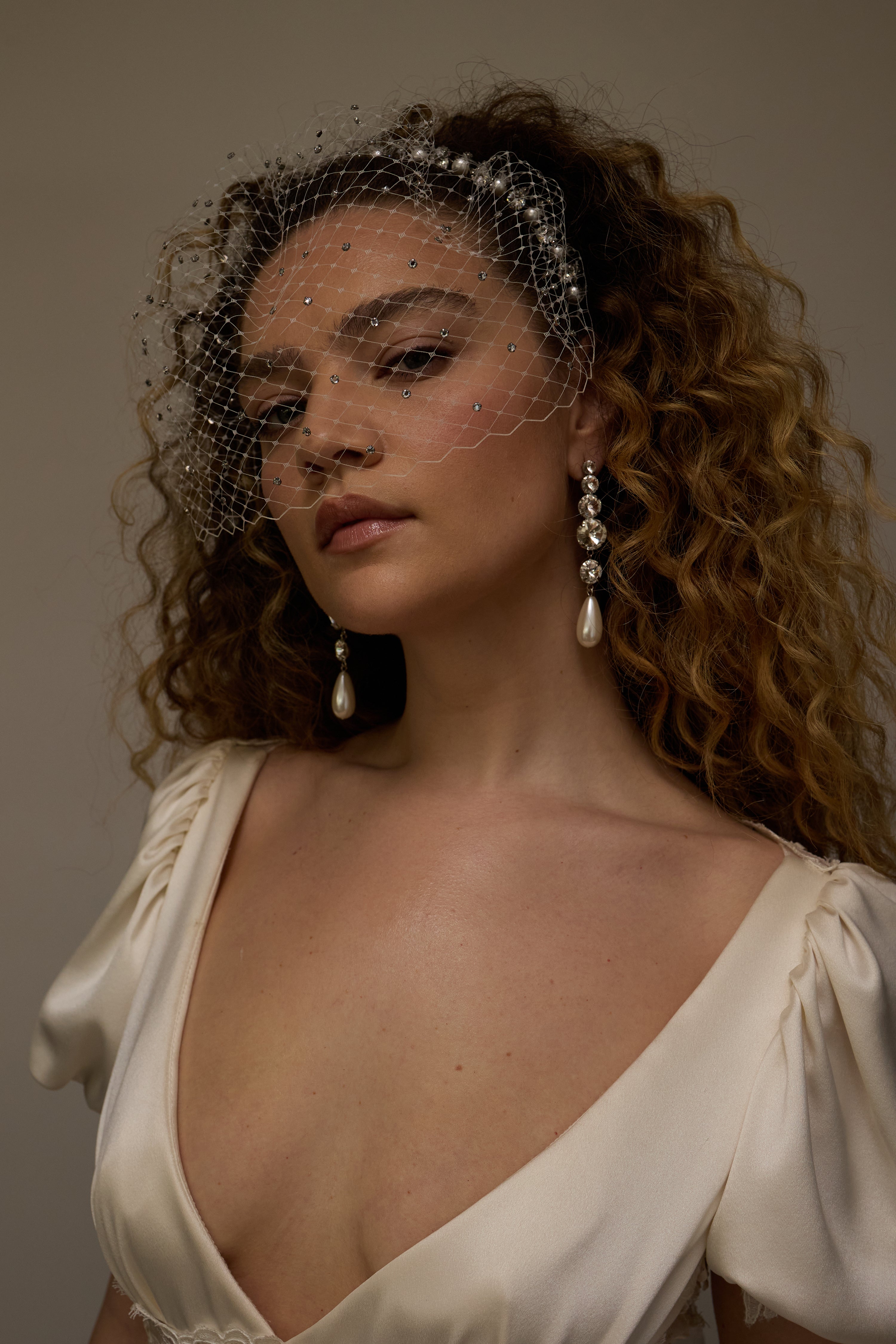 Eloise Blusher Veil | LELET NY