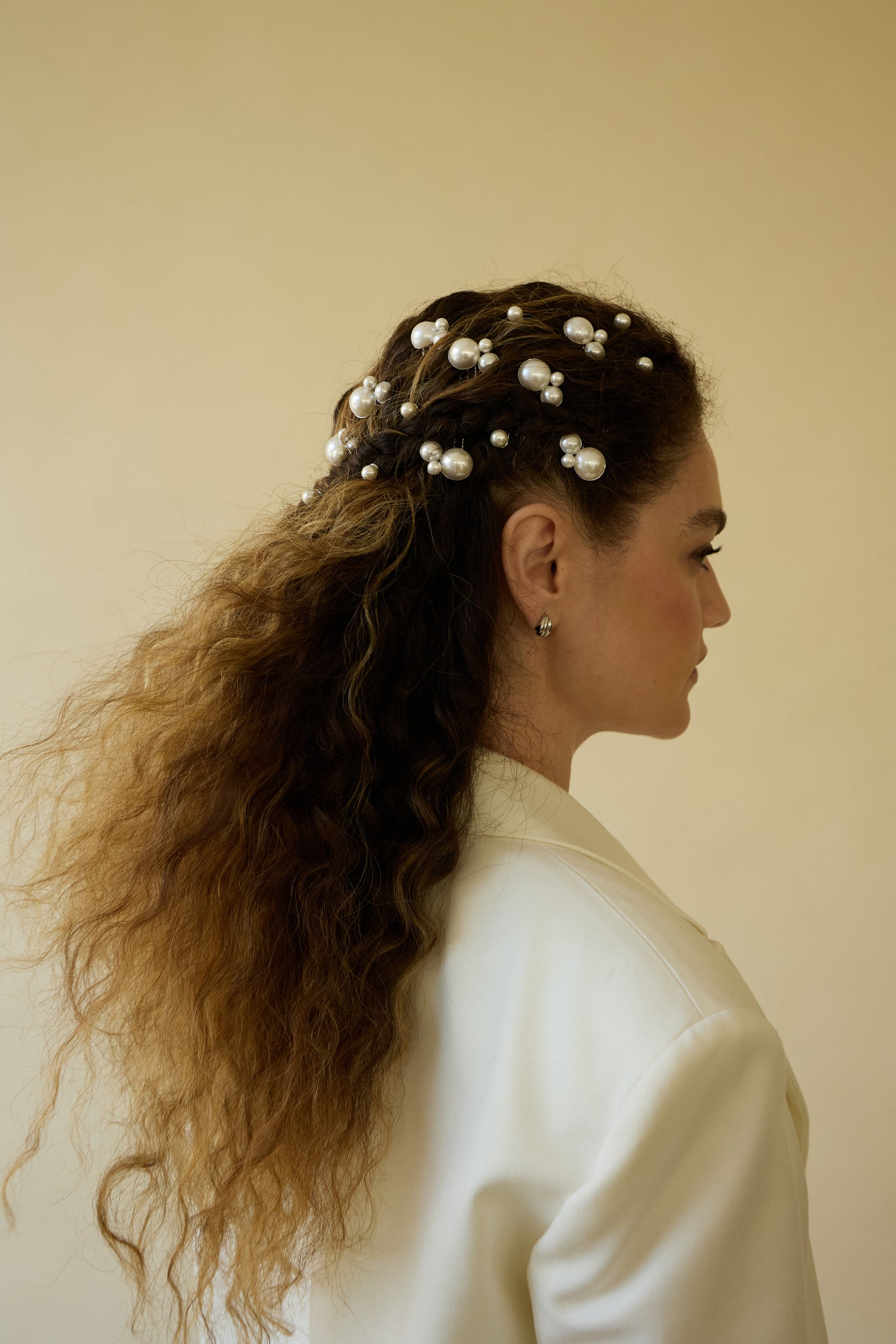 Allison Pearl Comb | Luxury Bridal Hair Accessories | LELET NY