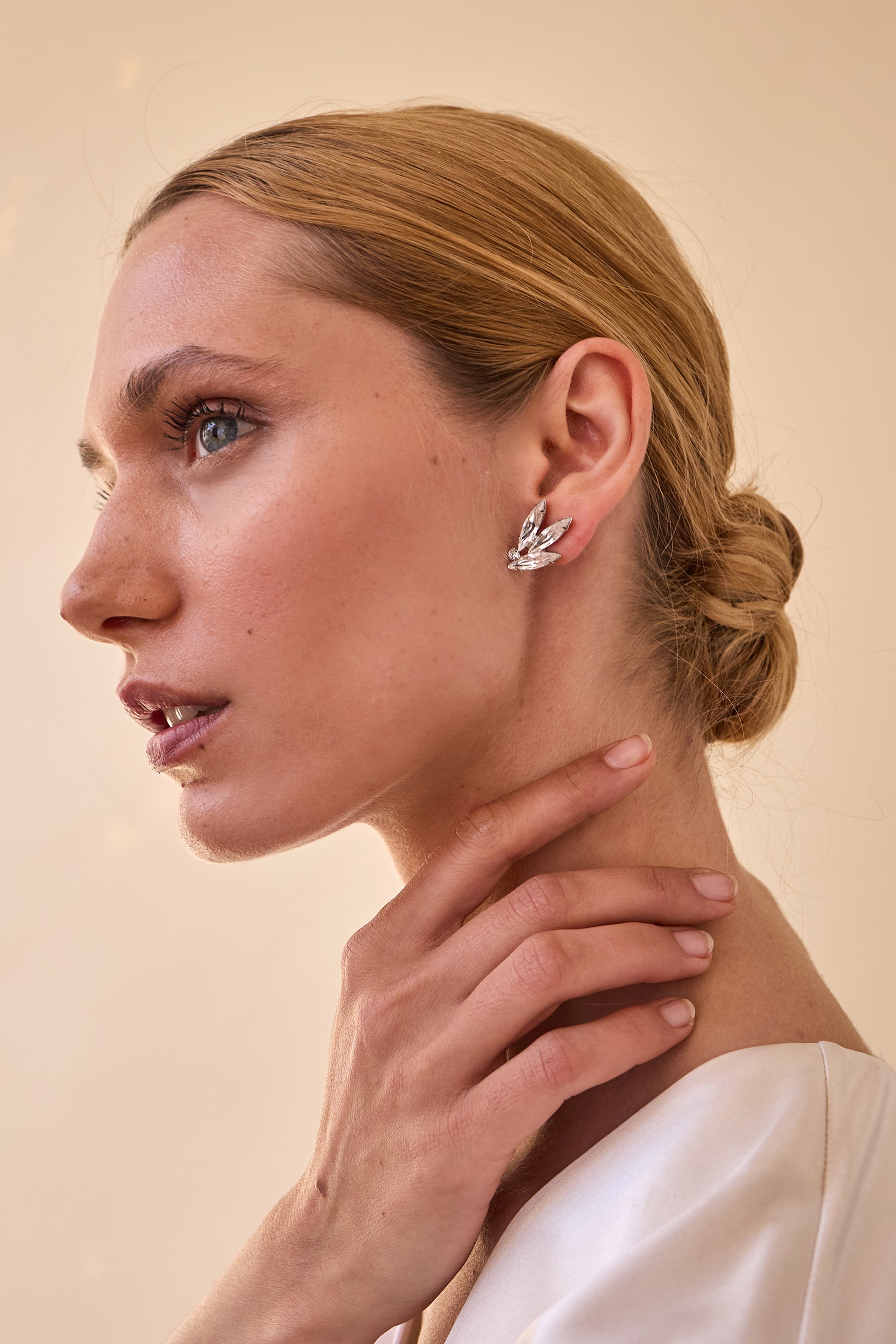 Cruz Crystal Ear Cuff Set