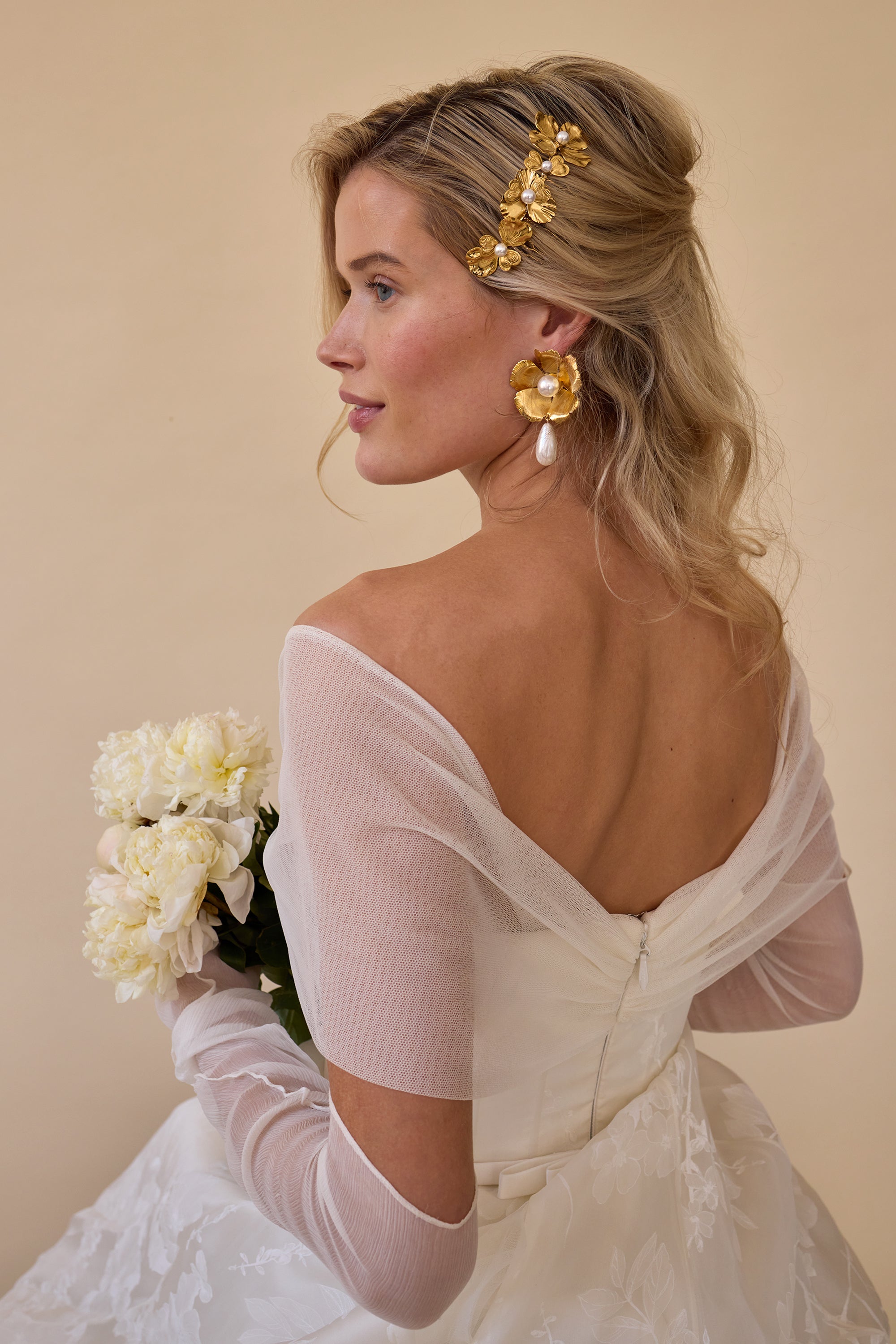Poppy Pearl Comb