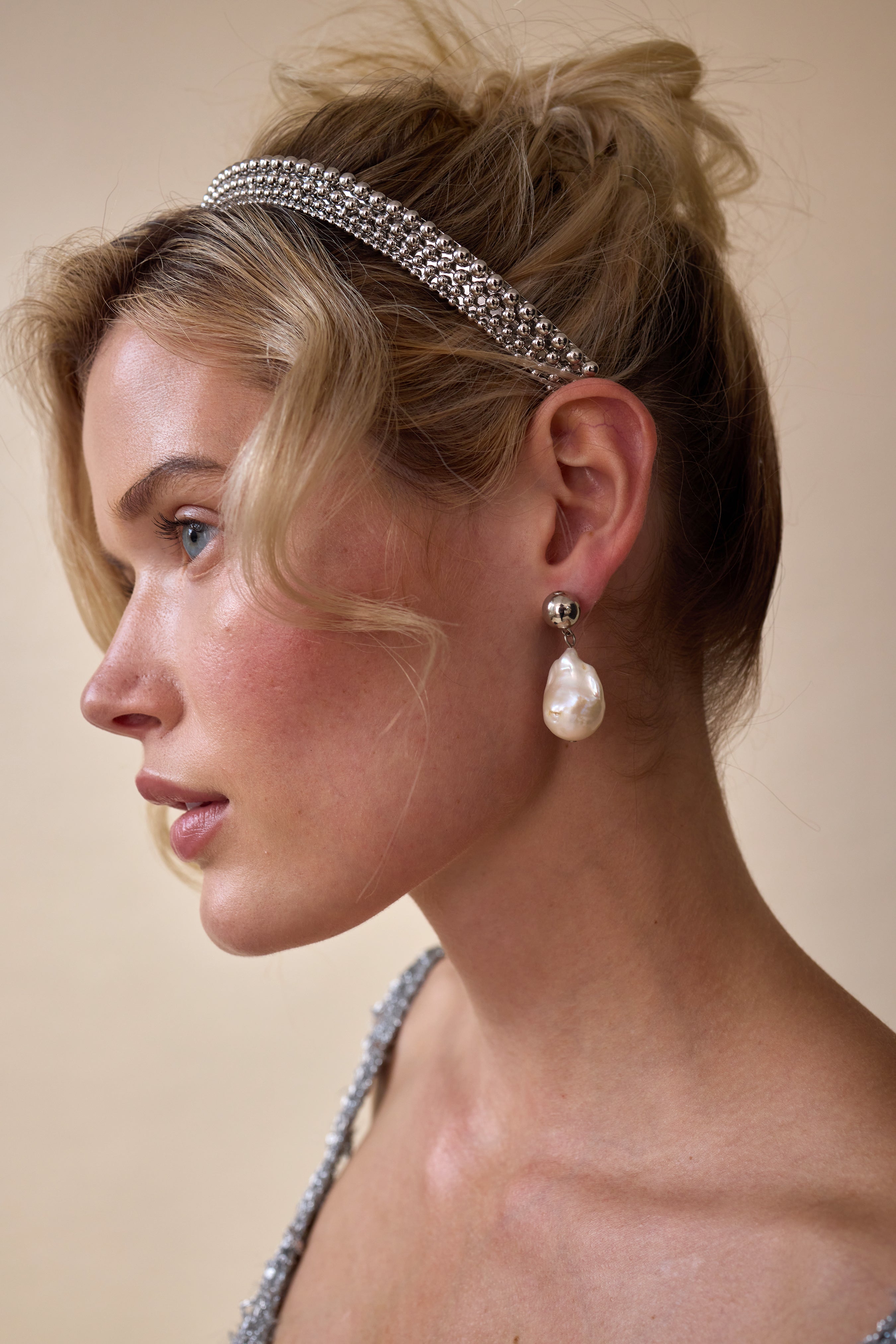 Zoe Ballchain Petite Crown Headband