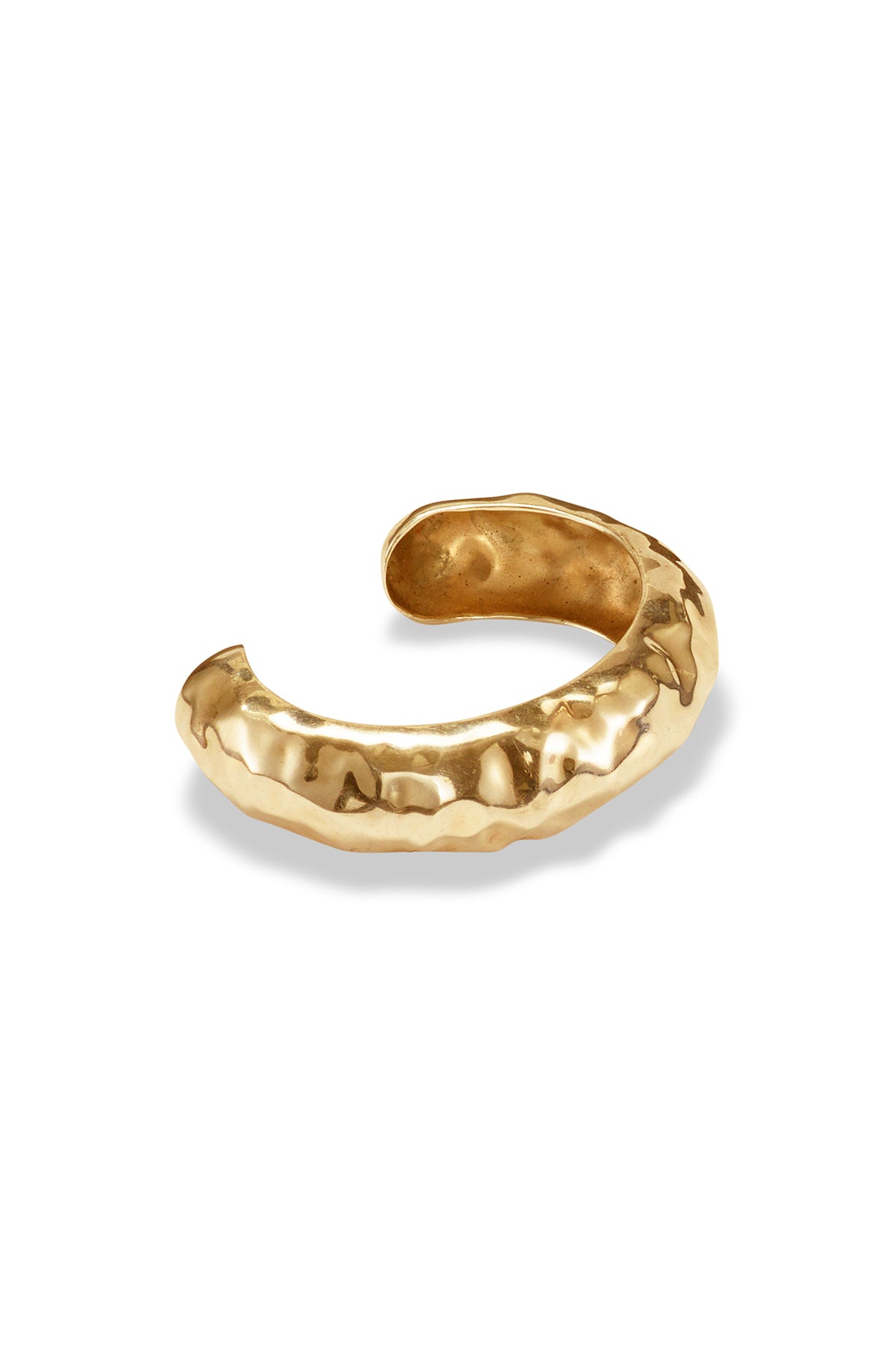 Hammered Arch Cuff Bracelet