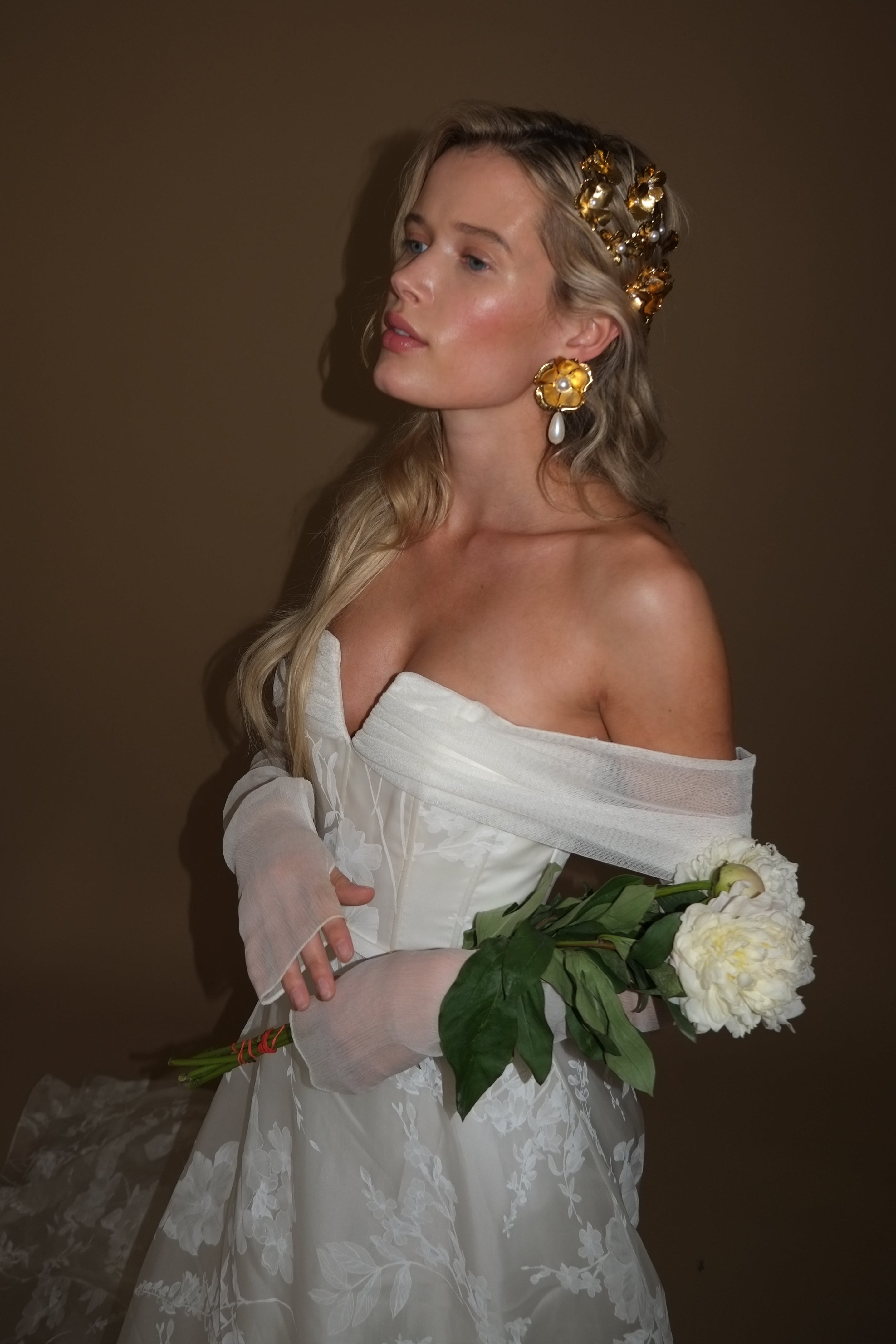 Eden Pearl Tear Drop Earrings