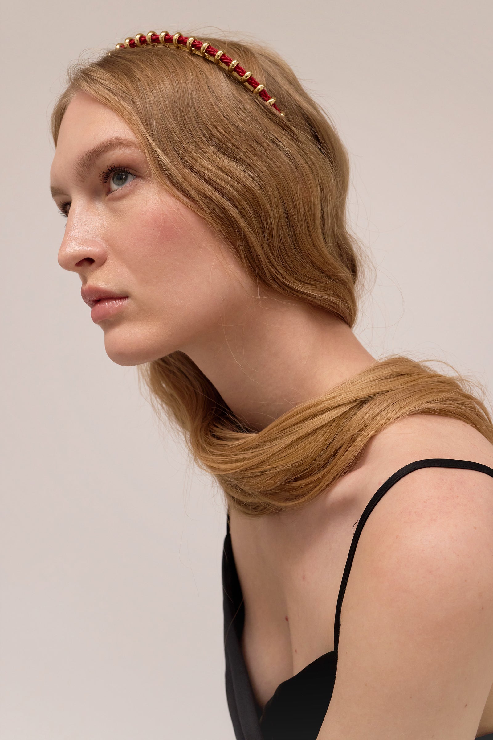  　リーネムンテ　ブレスレット 925 425 Bentley Braided Leather Headband | LELET NY