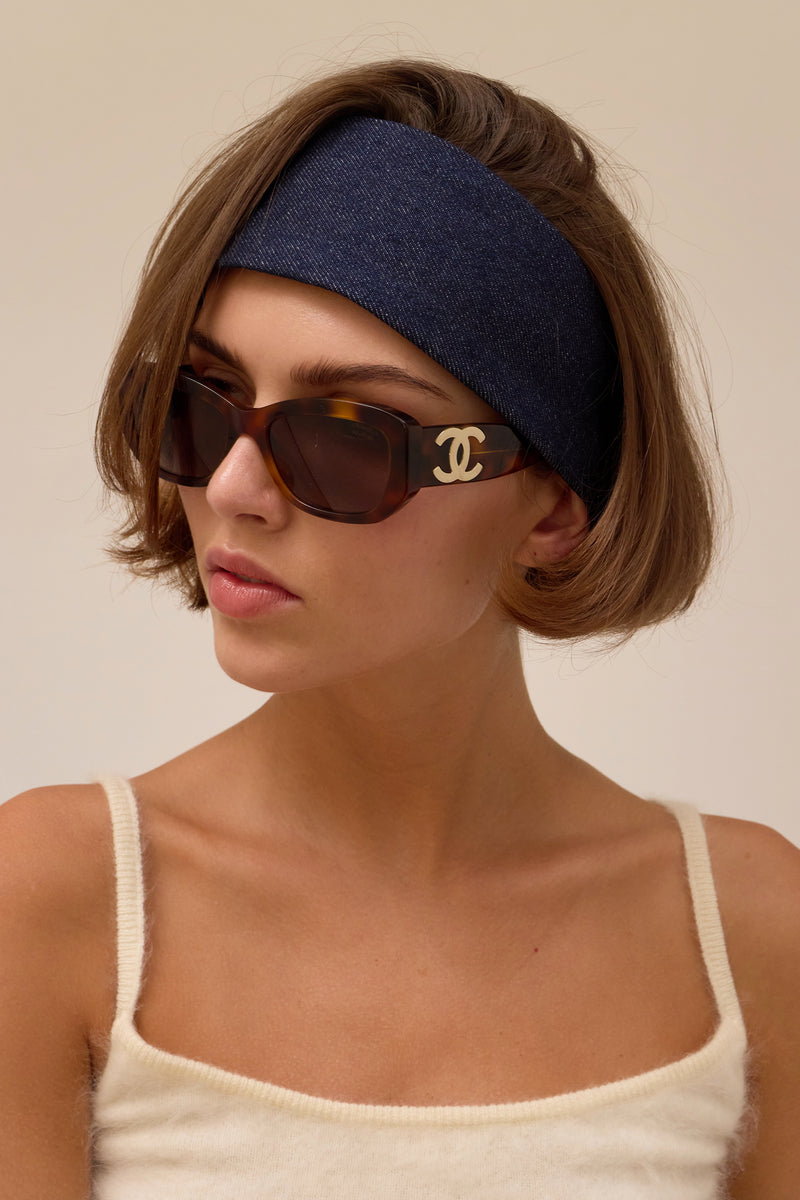 Dakota Denim Headwrap