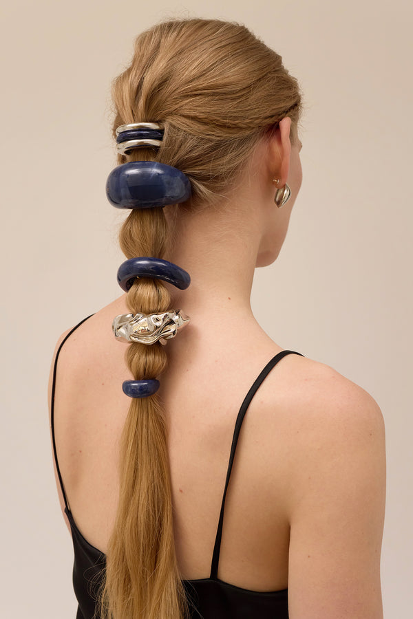 Anya Metal Marble Pony Cuff