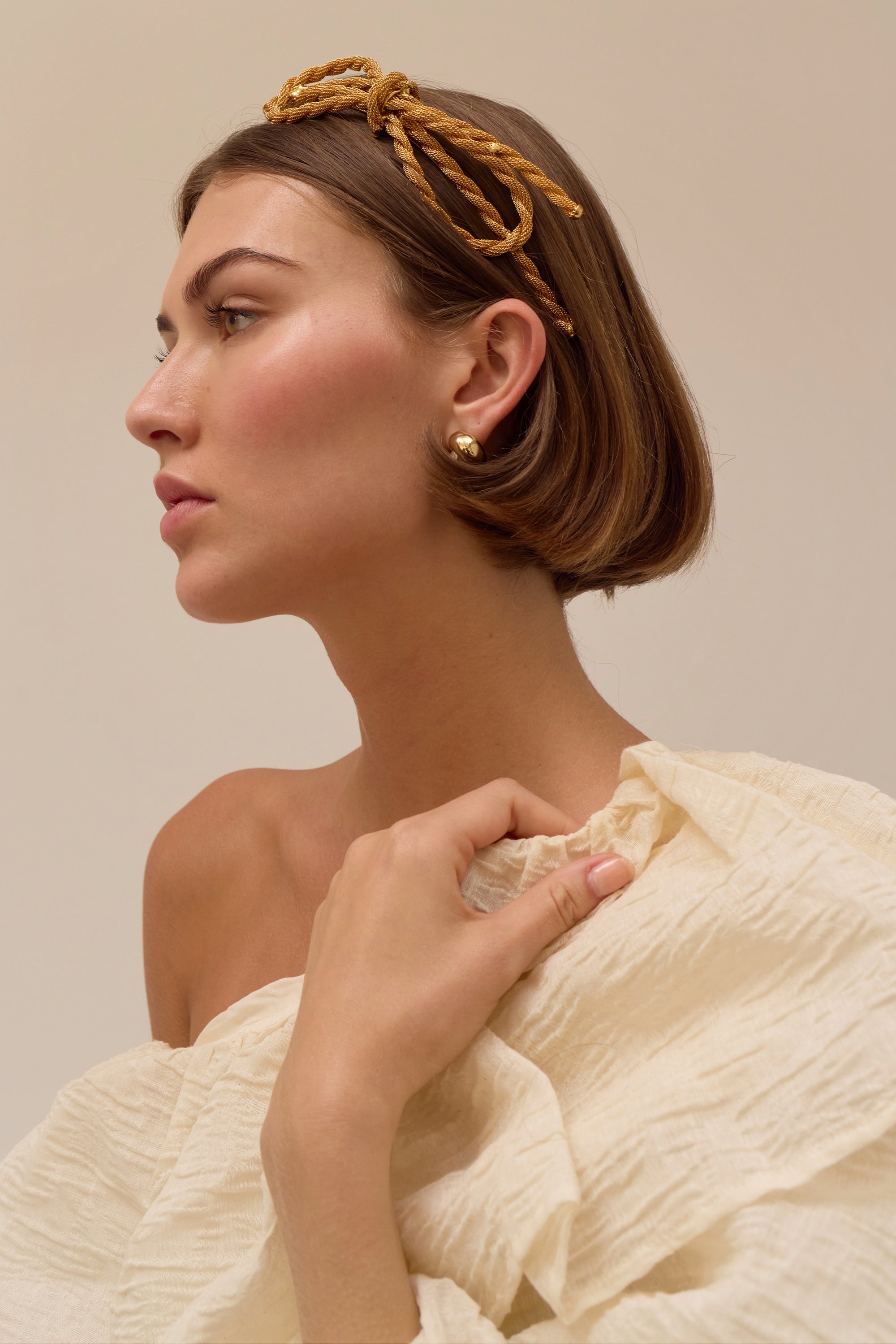 Sasha Mesh Metal Headband | LELET NY