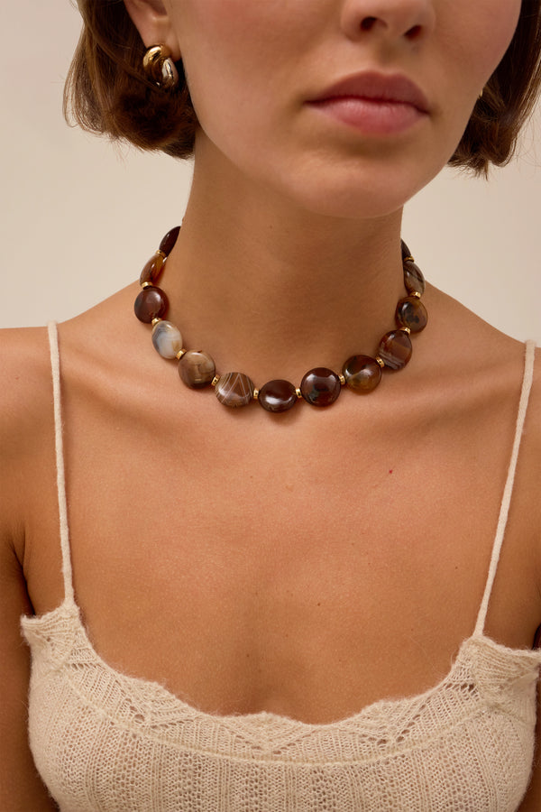 Sienna Stone Necklace