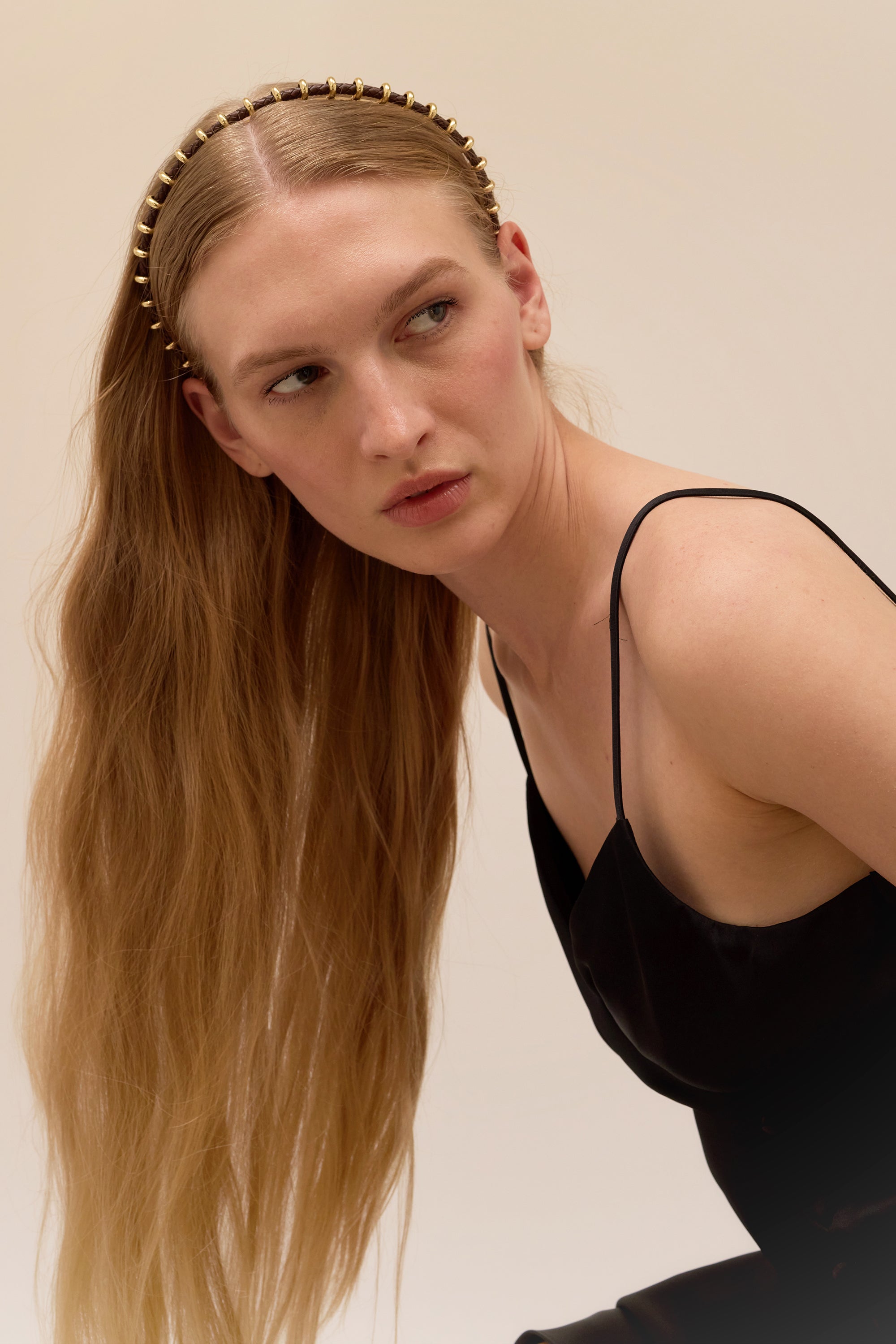 Bentley Braided Leather Headband