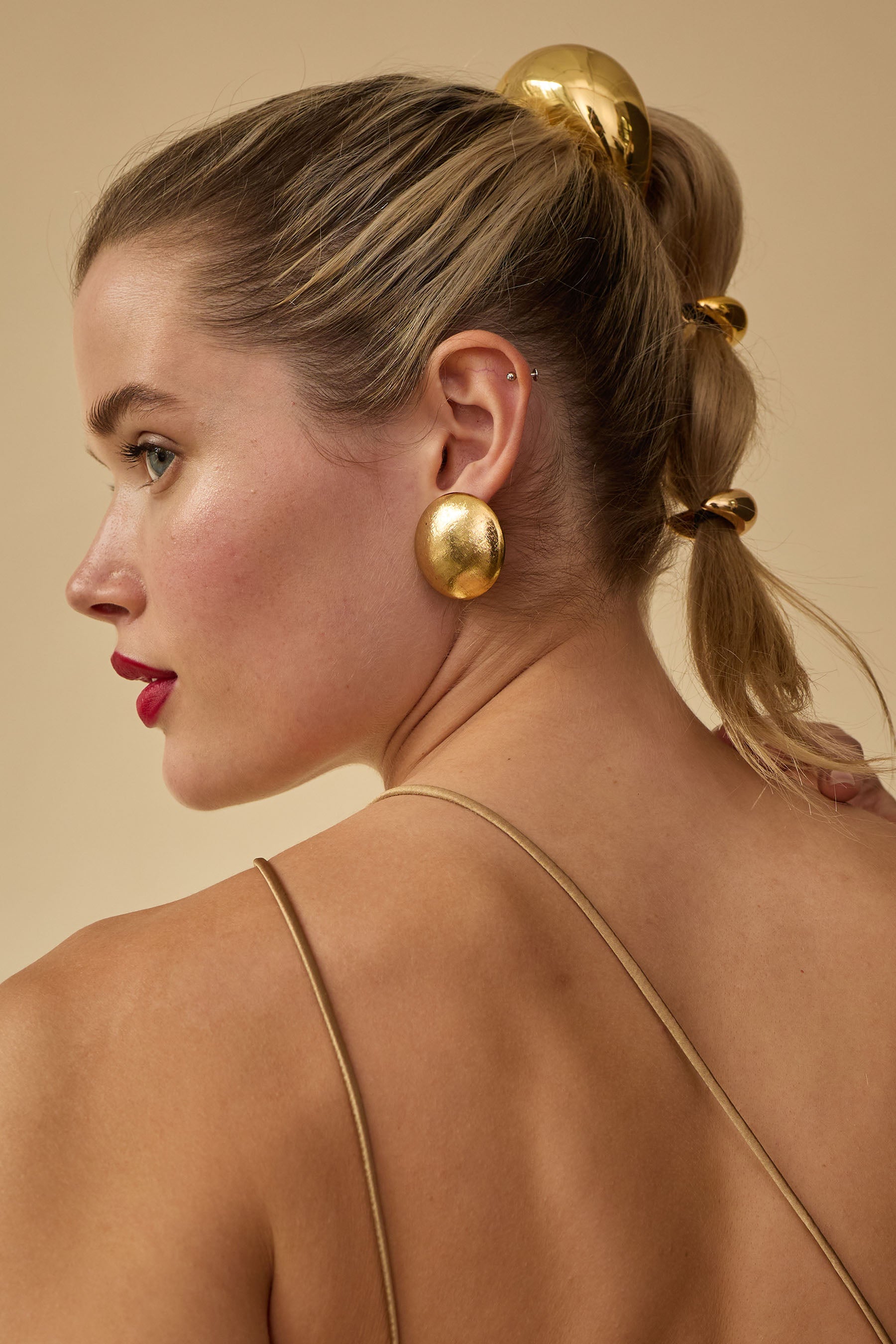 lelet ny カフポニー Mini Dome Pony Cuff | LELET NY