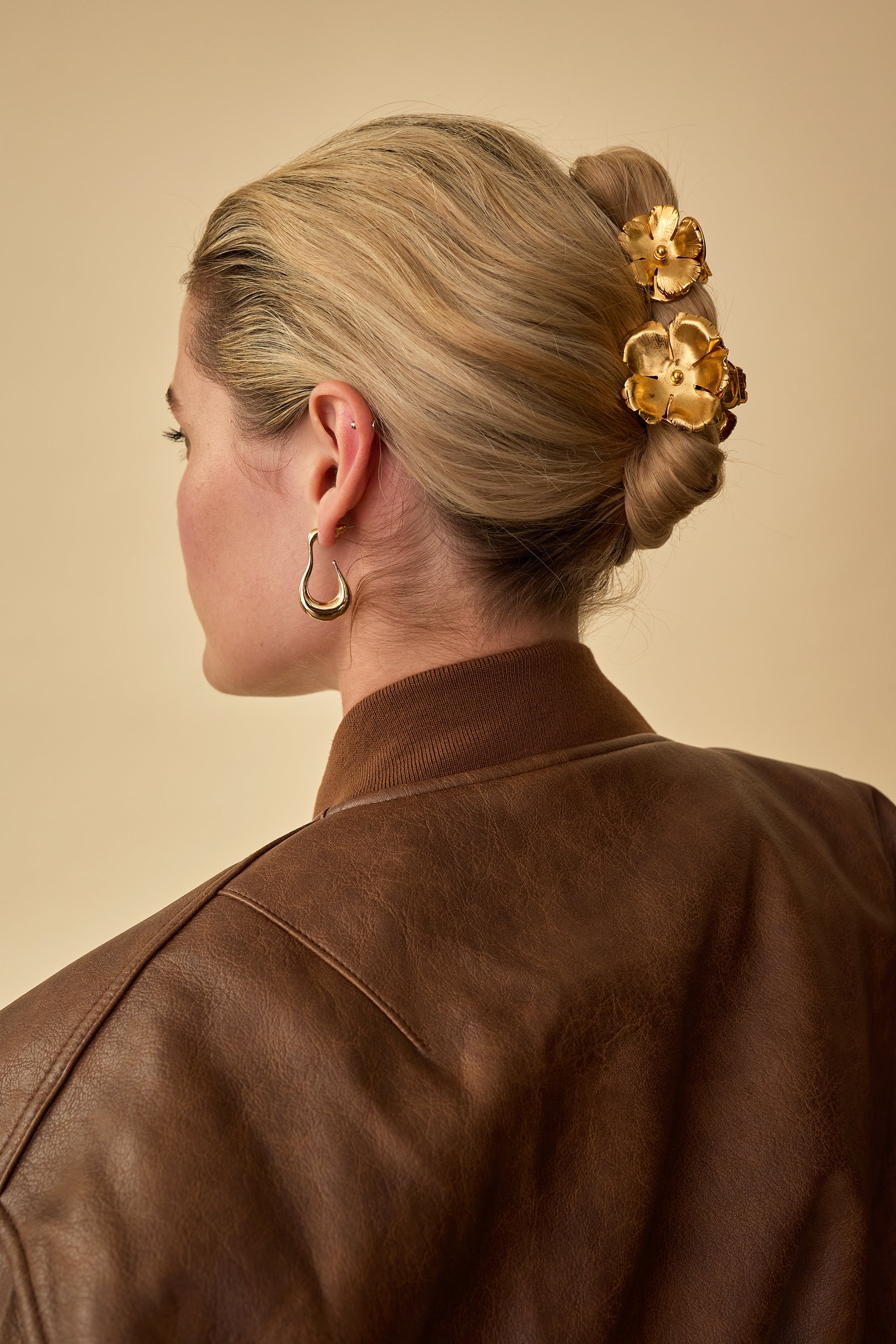 Eden Floral Claw Clip Set of 2 | LELET NY