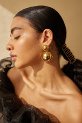 Lucia Dome Earrings