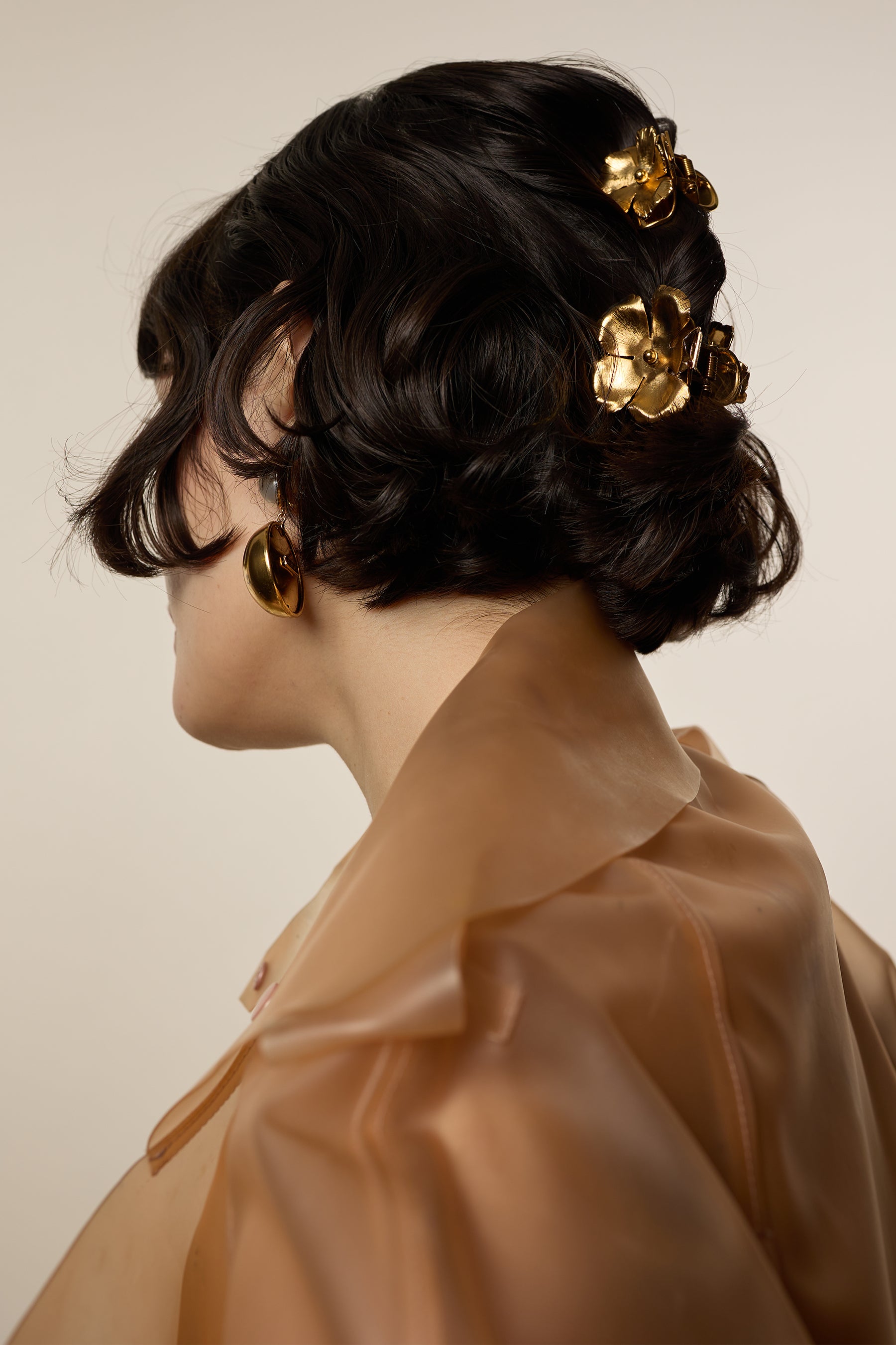 Eden Floral Claw Clip Set of 2 | LELET NY