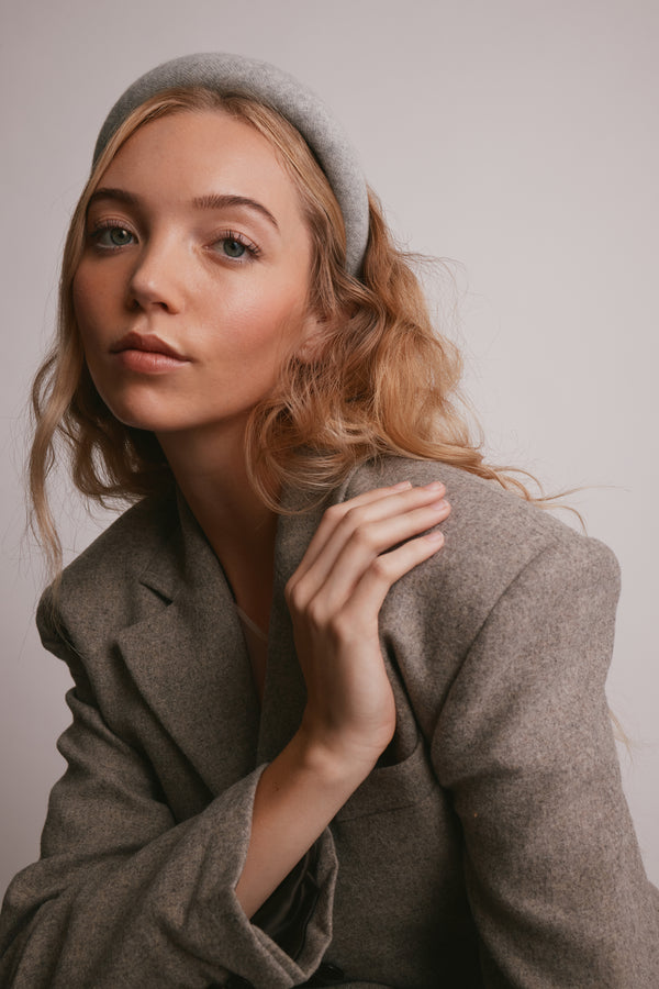 Simone Cashmere Padded Headband