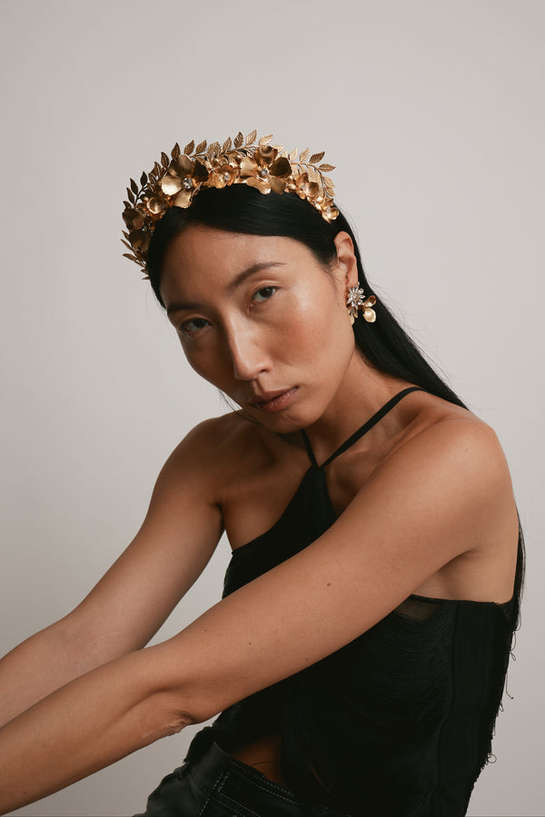 Ivy Crystal Crown