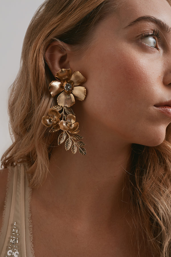 Ivy Crystal Earrings