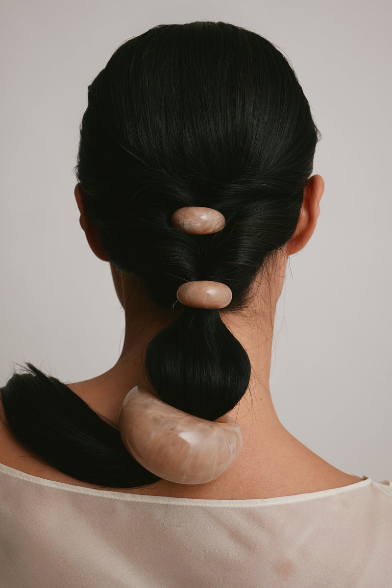 Marble Mini Dome Pony Cuff