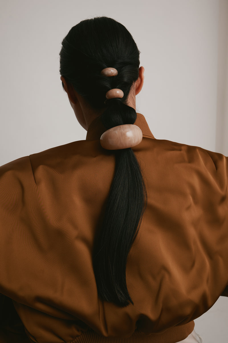 Marble Mini Dome Pony Cuff