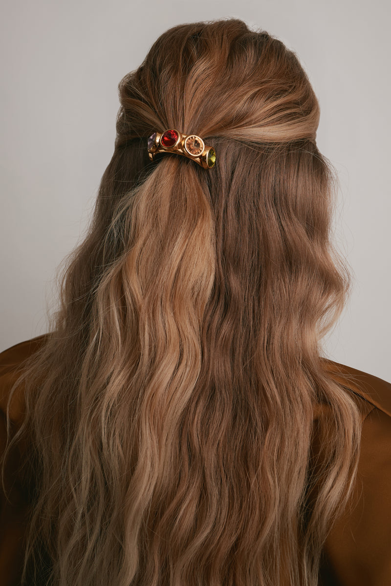 Clare Crystal Pony Cuff