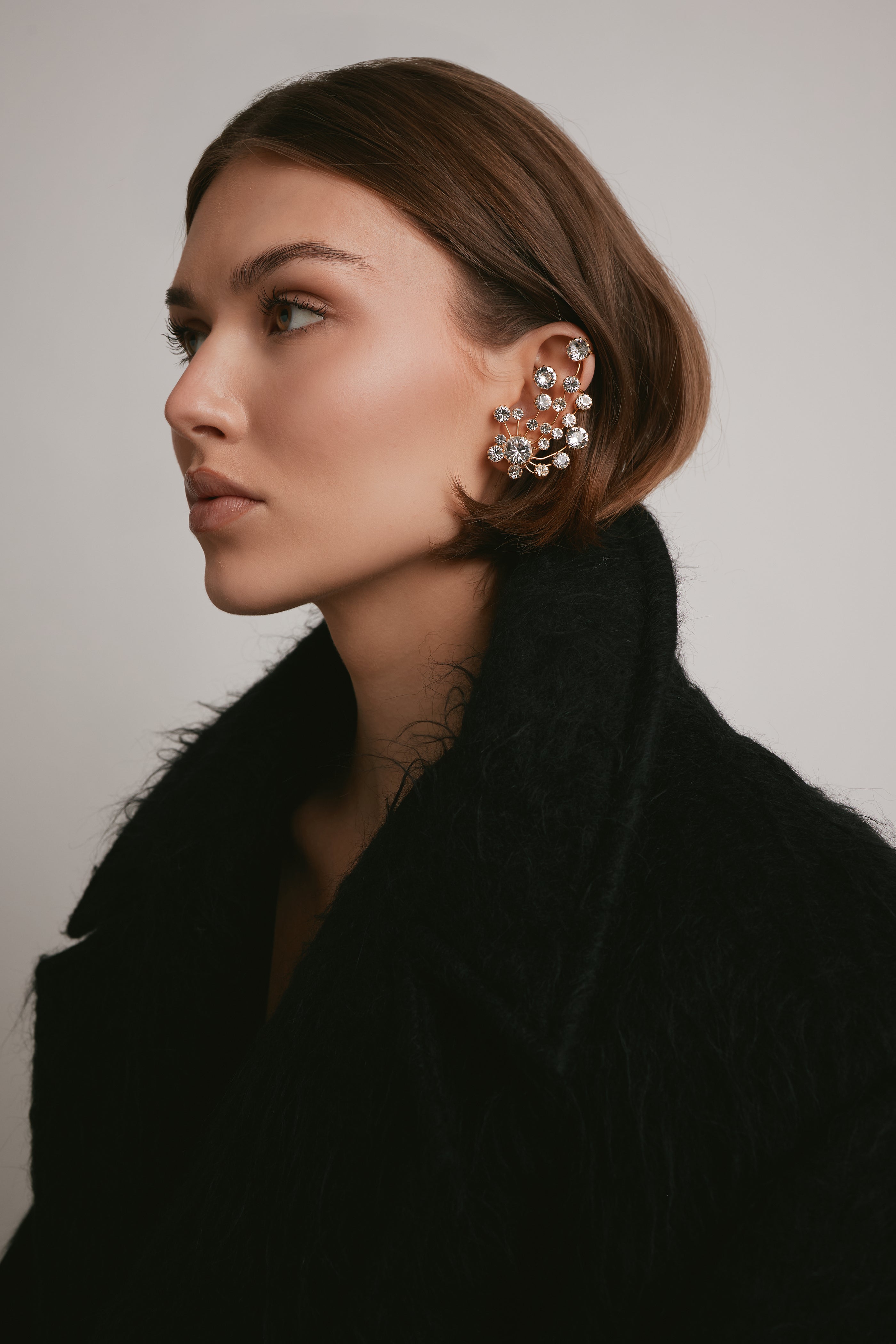 Briar Crystal Ear Cuff