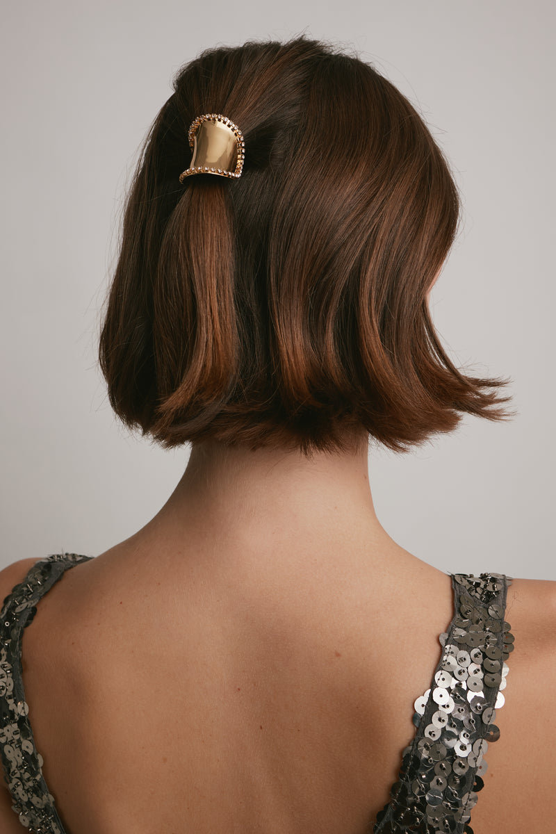 Hera Mini Crystal Pony Cuff