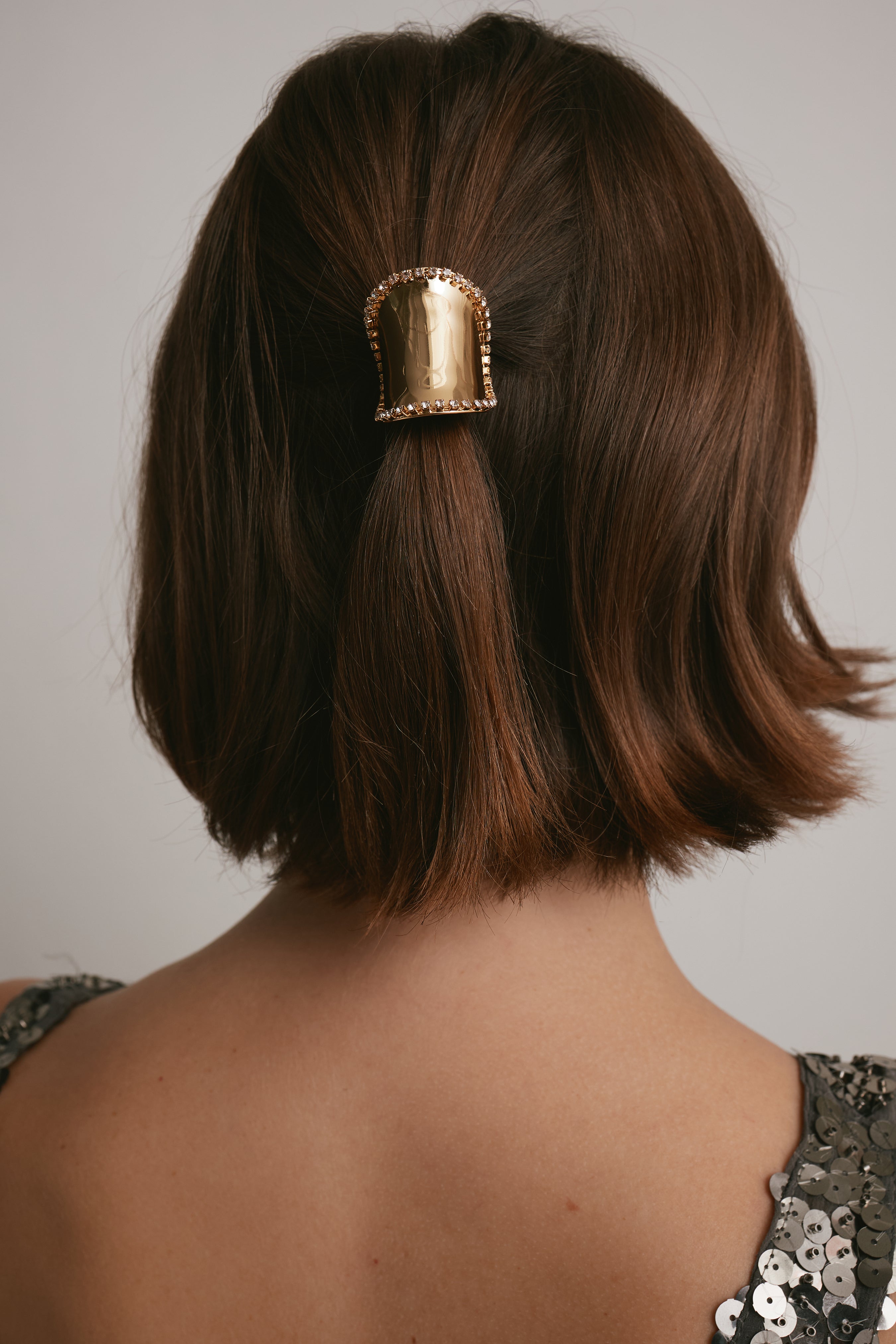 Hera Mini Crystal Pony Cuff