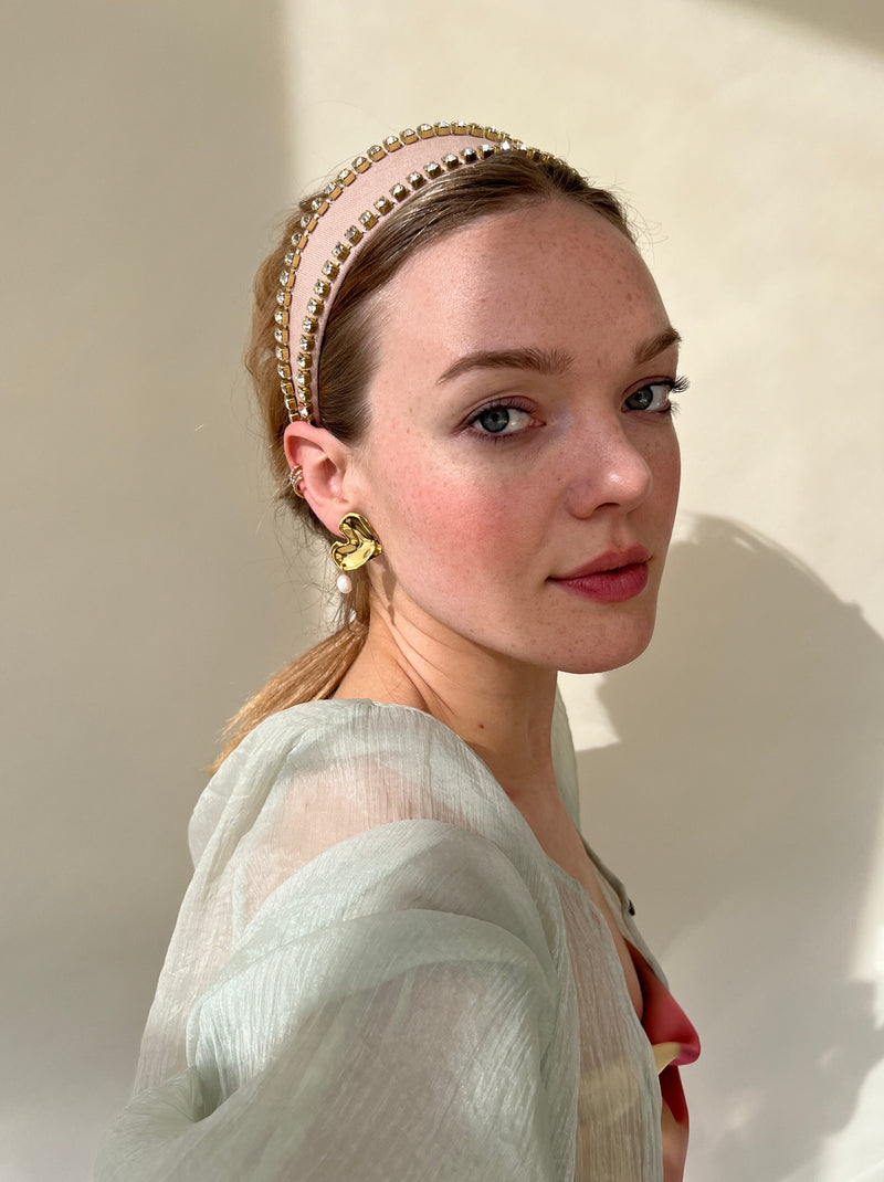 Blush Penelope Crystal Headband