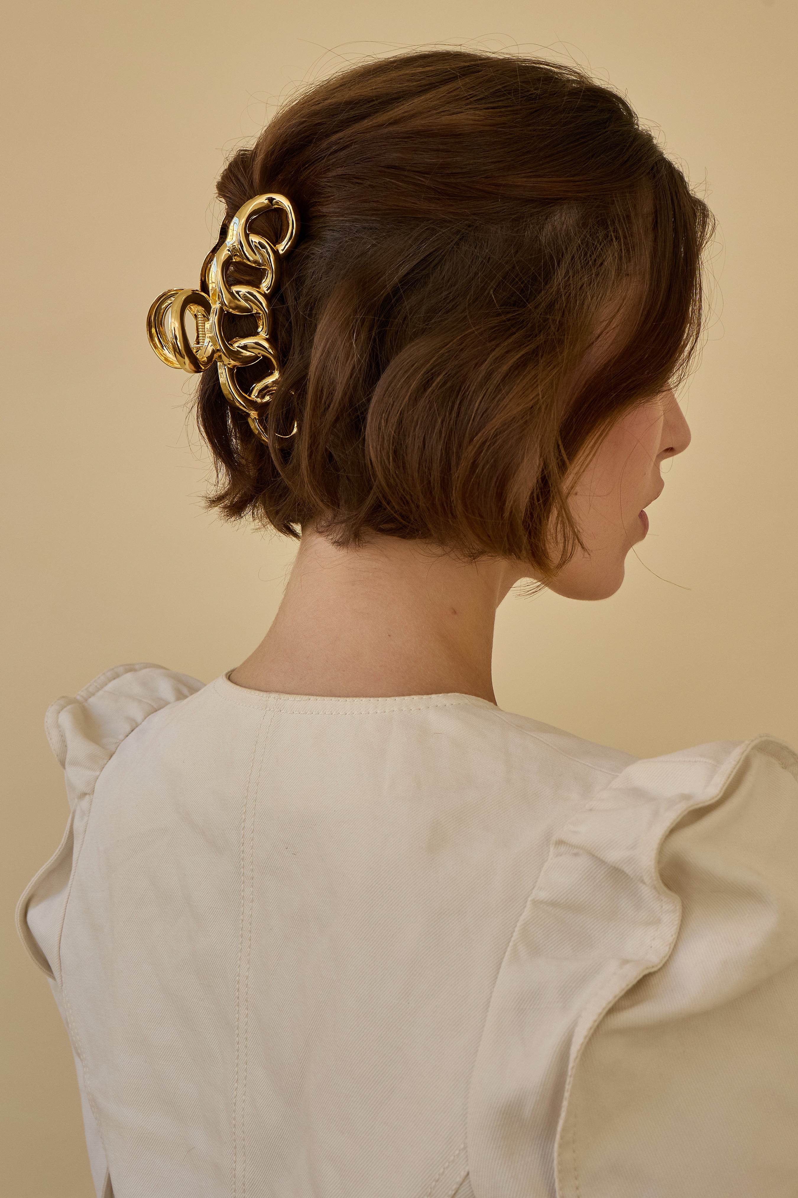 Elena Chain Metal Claw Clip | LELET NY