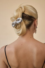 Glossy Mega Loop French Barrette