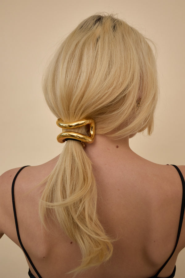 Glossy Void Arched Pony Cuff