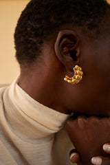 Lucia Ballchain Chunky Hoops