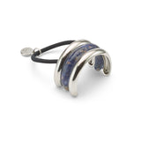 Anya Mixed Metal Marble Pony Cuff