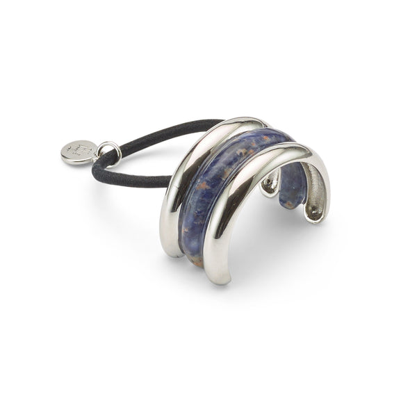 Anya Mixed Metal Marble Pony Cuff