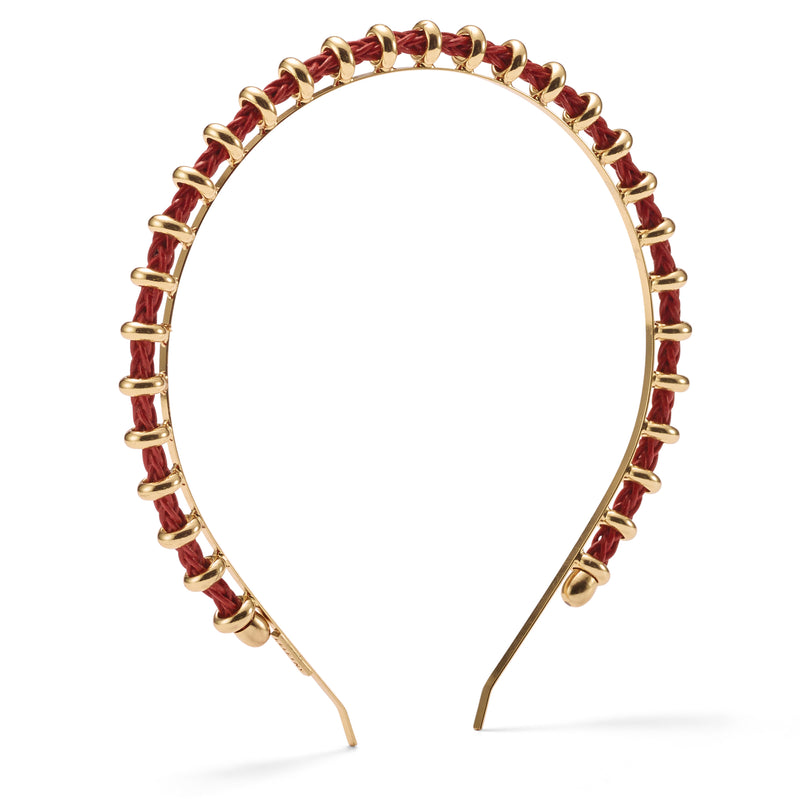 Bentley Braided Leather Headband