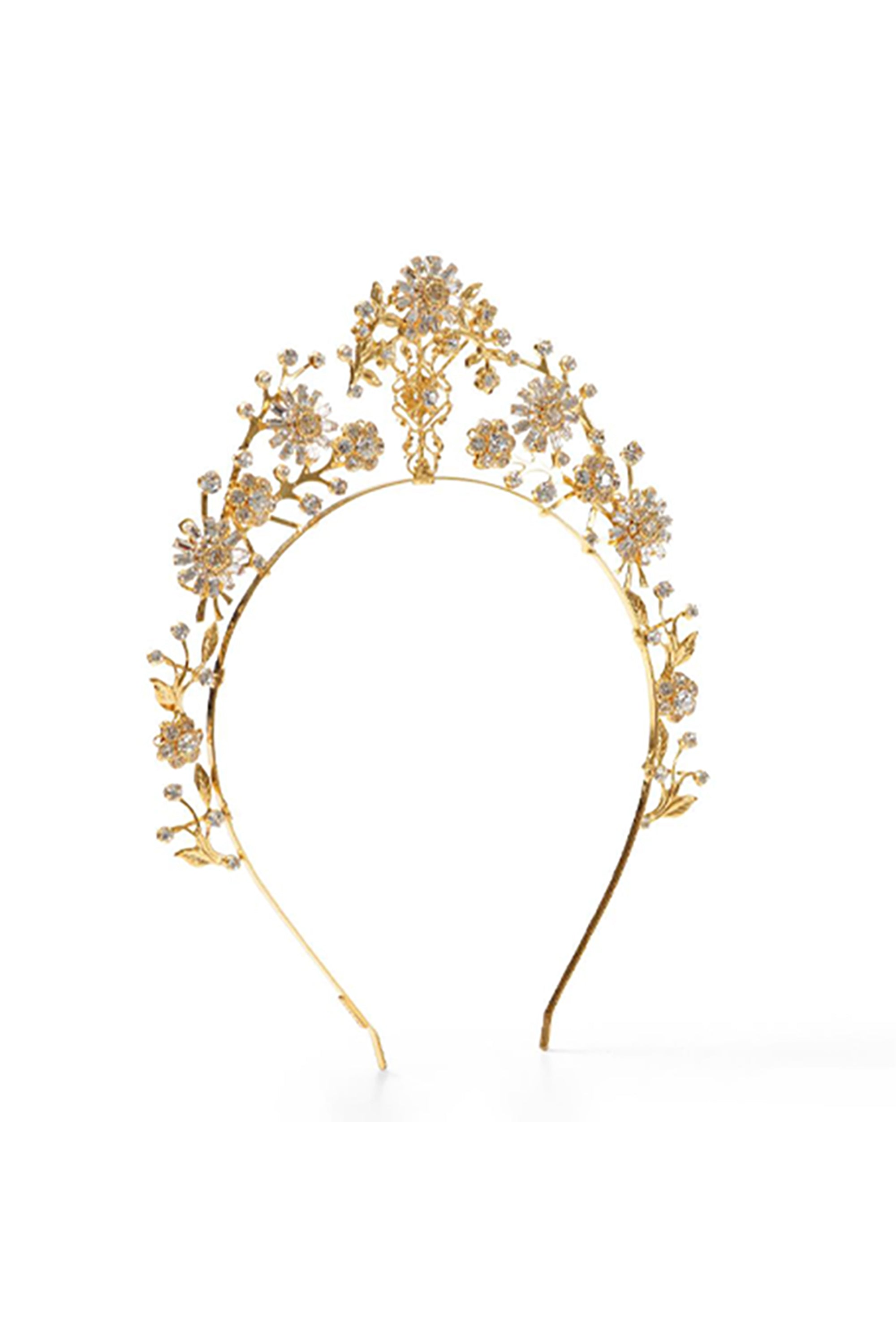 Filigree Crystal Crown