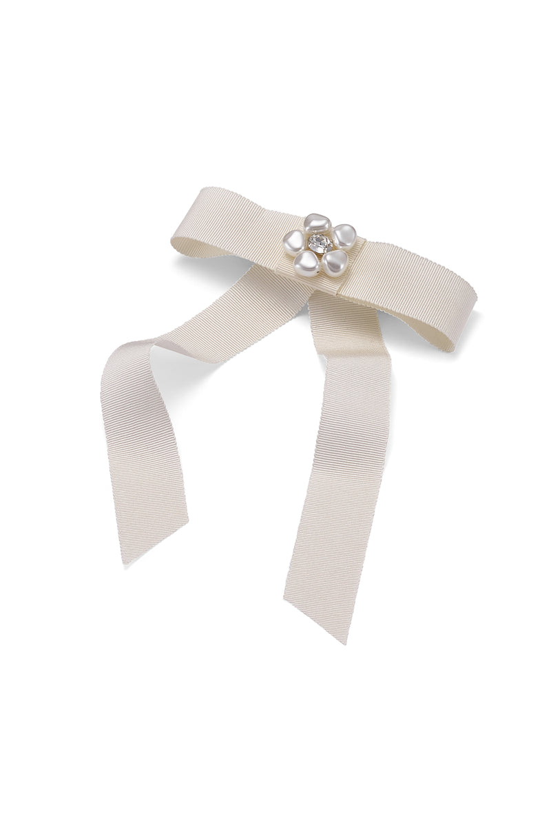 Freshwater Pearl and Crystal Kate Bow