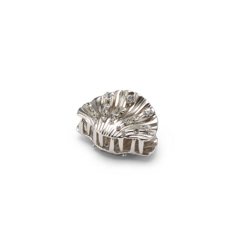 Crystal Shell Mini Claw Clip